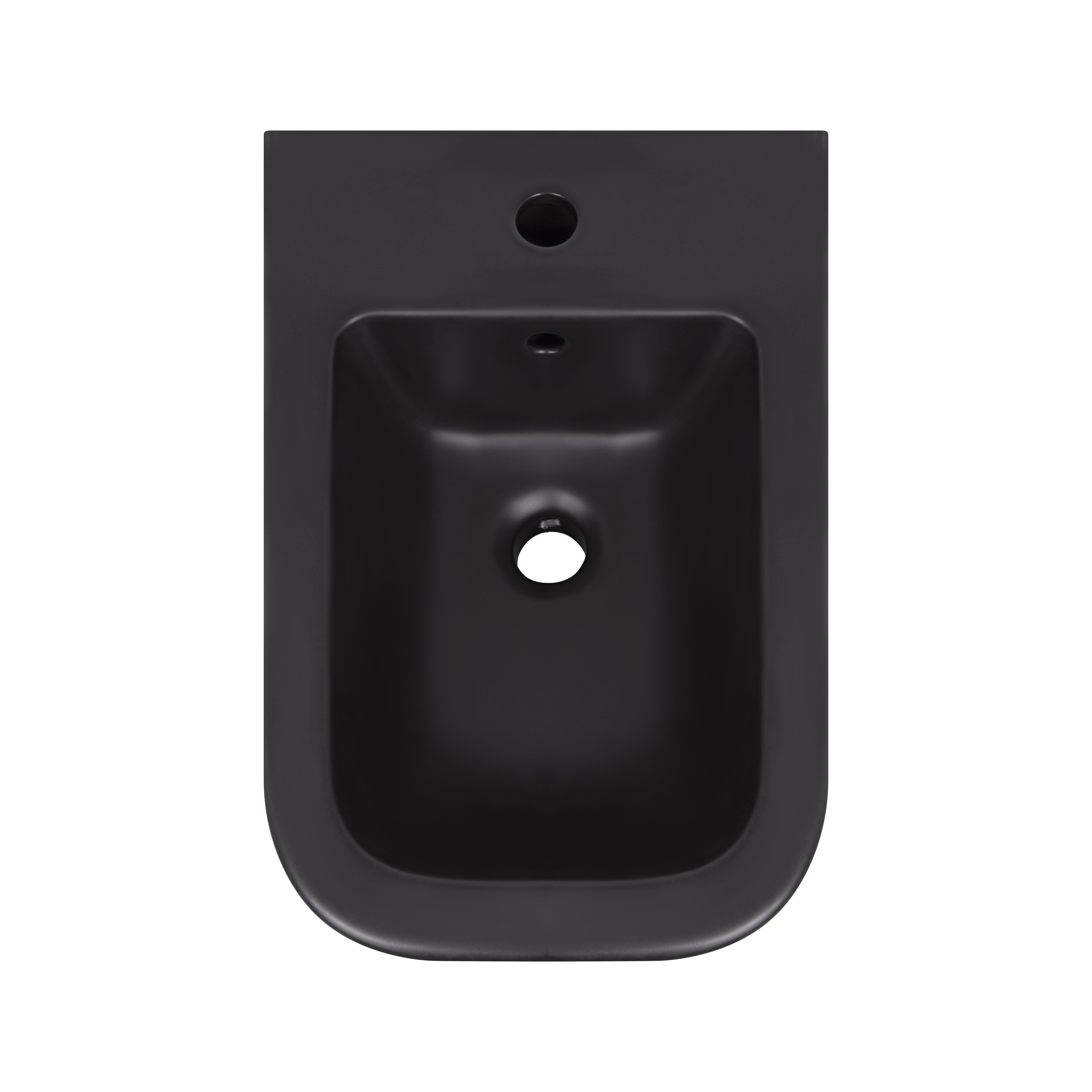 Біде підвісне Qtap Tern New 515x350x320 мм Matt Black QT17551303GMB