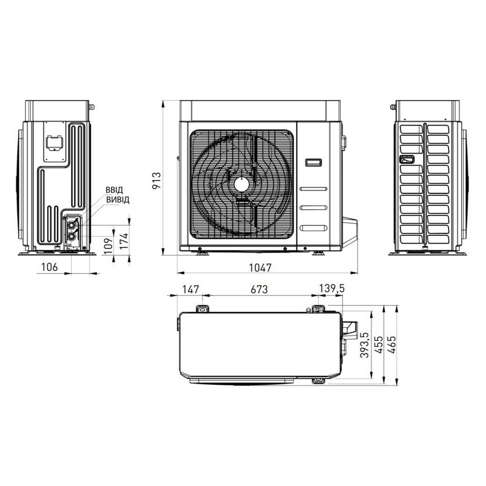 Тепловой насос Sime SHP M EV 012 KA 12 кВт