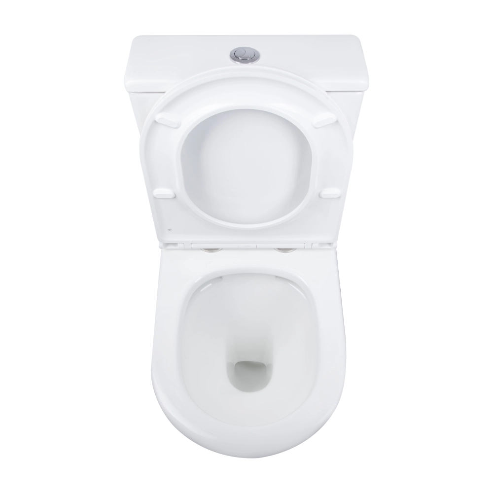 Чаша унітазу-компакту без сидіння MIXXUS BEVEL-0405-R BOWL 400x370x605 система змиву RIMLESS (MI8352)