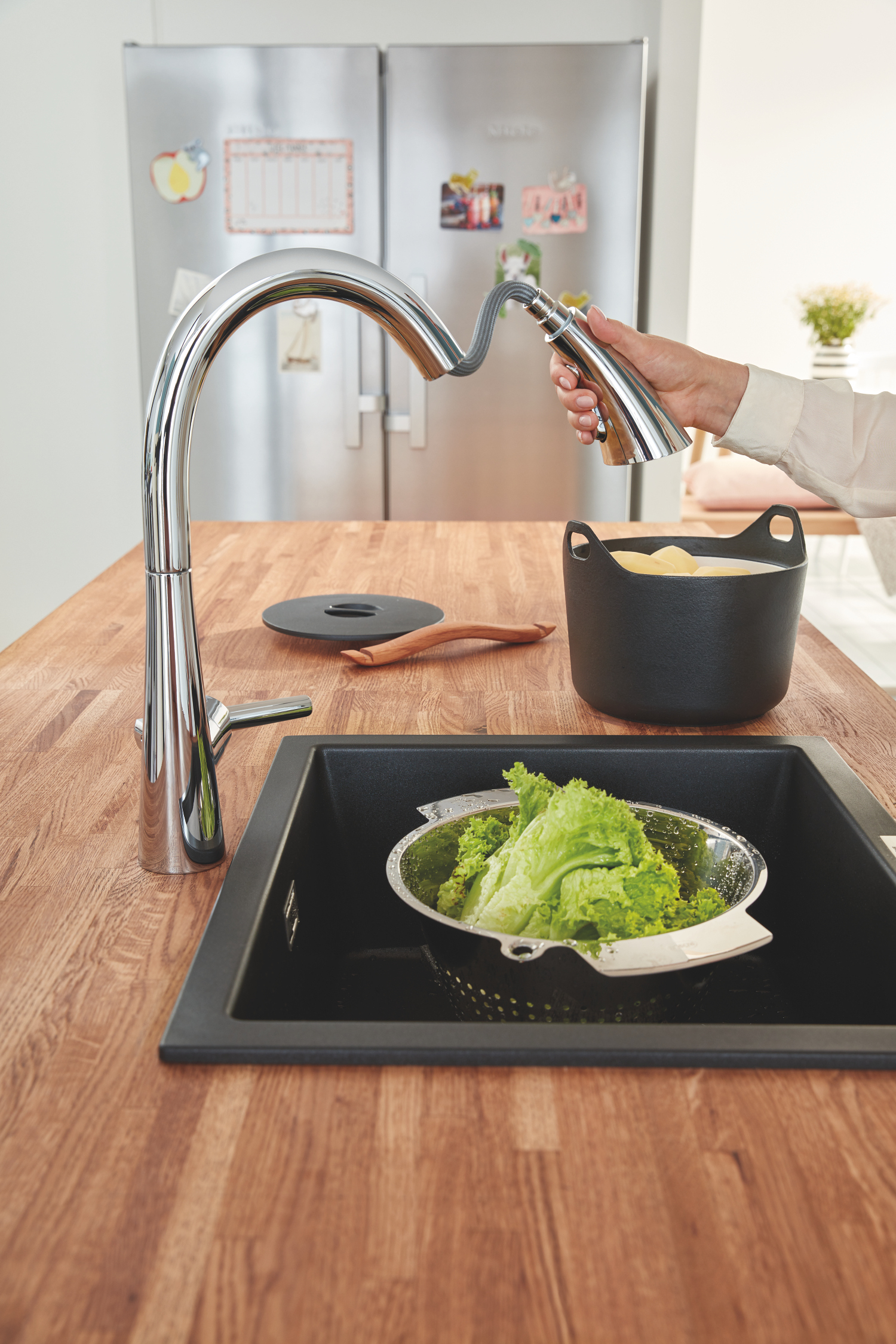 Композитна мийка для кухні Grohe K700U (31654AP0)