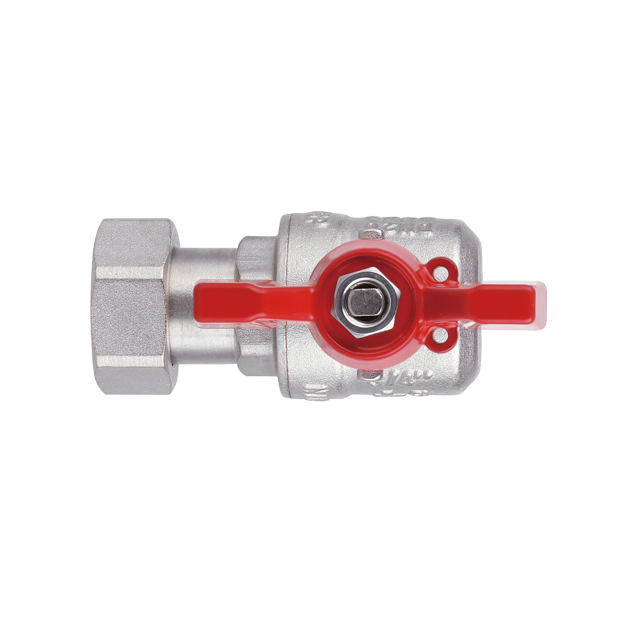 Кран кульовий з накидною гайкою Thermo Alliance Forte 3/4" ВЗ для води кутовий SF224W20