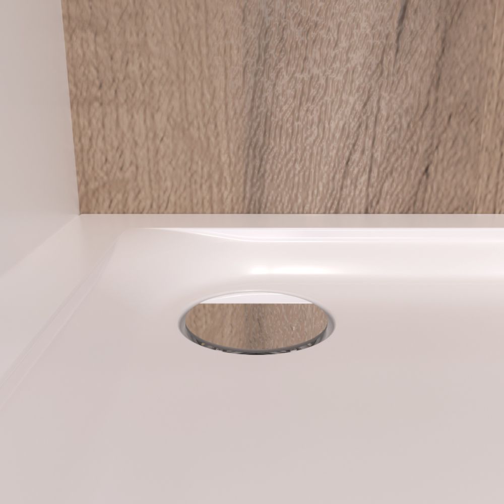 Душевой поддон Qtap Uniarc 301115 100х100 см + сифон