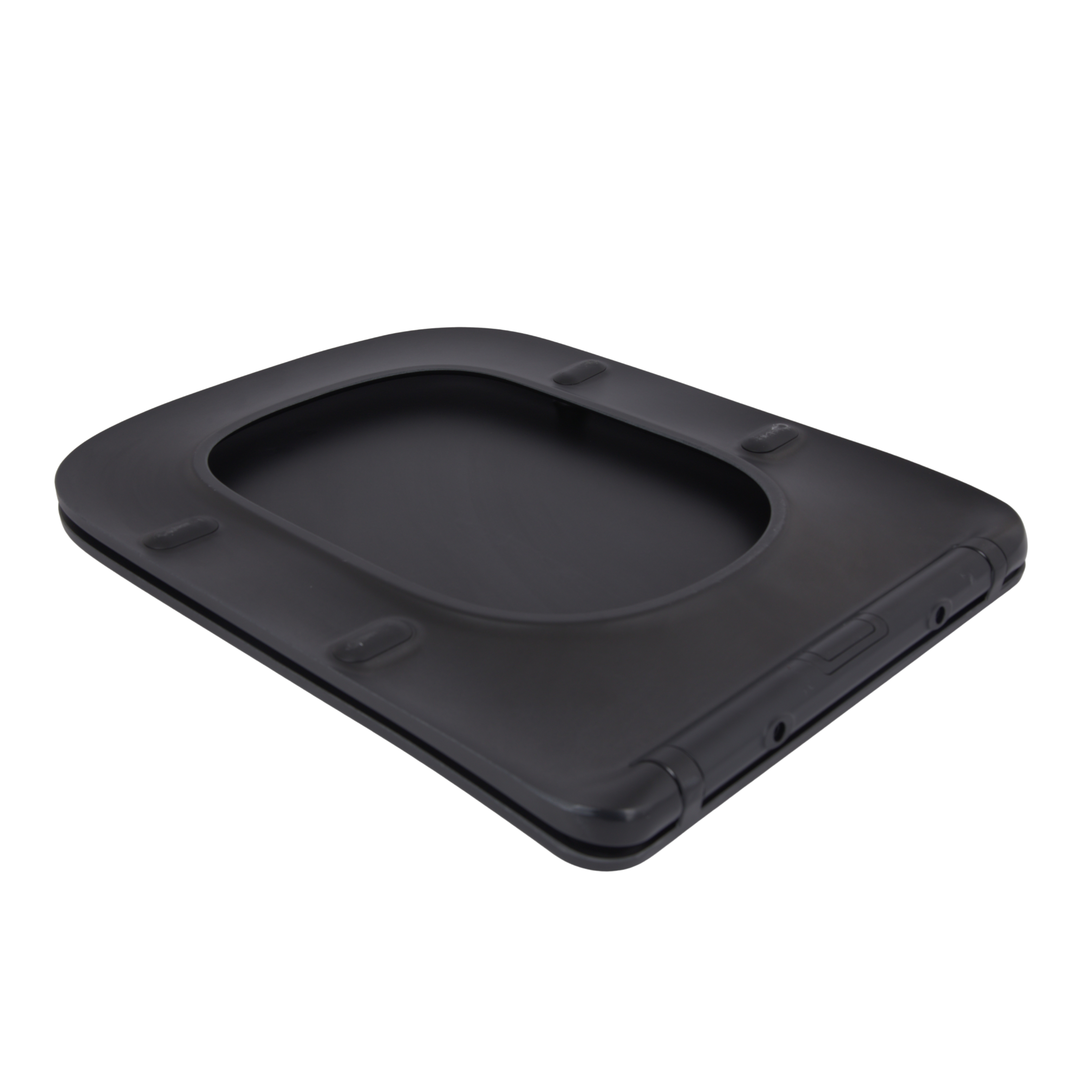 Сидіння для унітаза (Tern 490) 435x344x50 мм, Matt Black, з мікроліфтом, Slim Duroplast, Quick Release QTSC179MB47354 Qtap