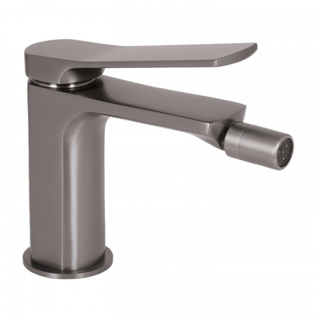 Змішувач для біде Qtap Slavonice QTSLA255GMB45923 Gunmetal Black PVD