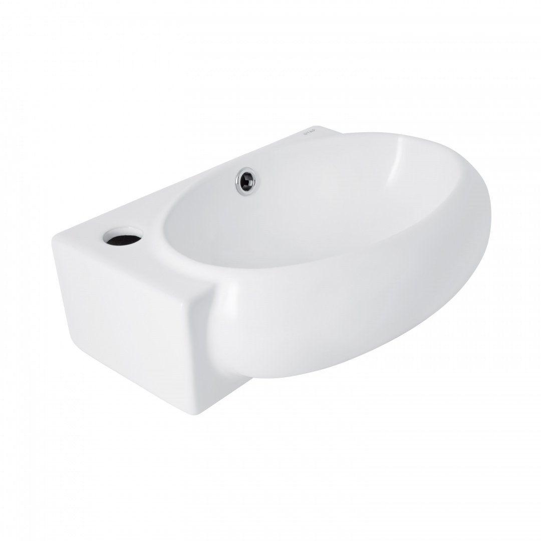 Раковина Qtap Leo 430x285x160 White QT11111008LW