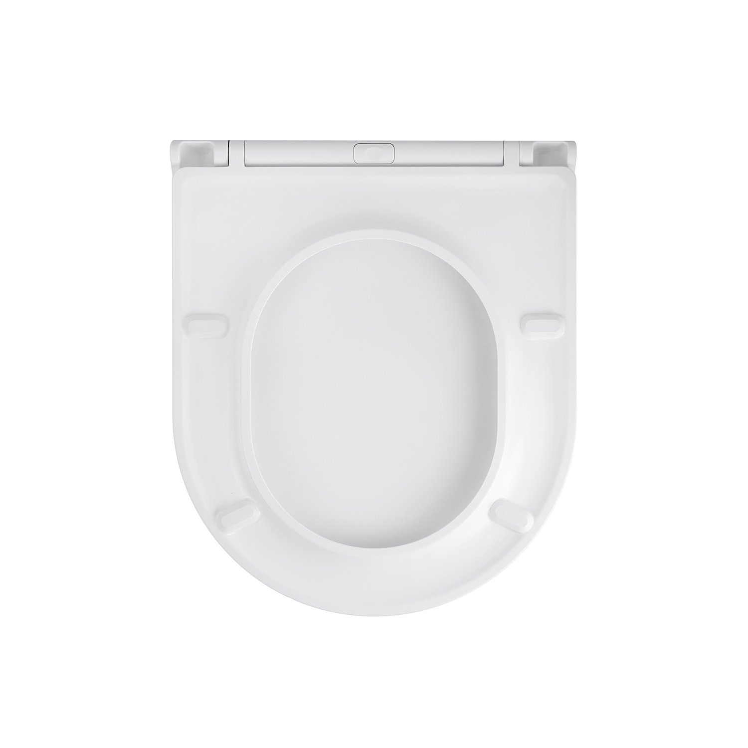Унітаз підвісний Kroner Harz WHI493736 RIMLESS безобідковий з сидінням Slim Duroplast / Soft-close / Quick relase (KH493736WHIR)