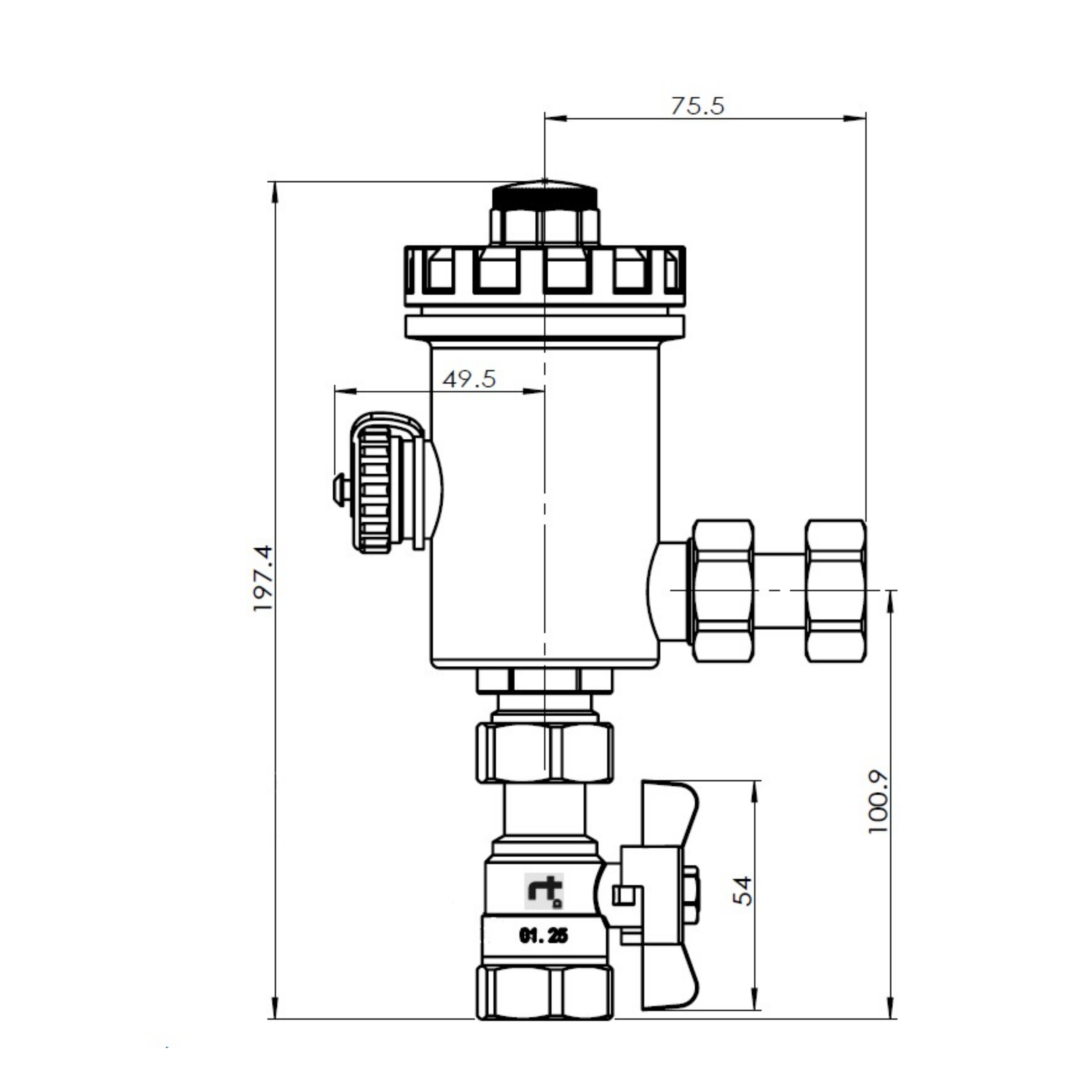 Фільтр з магнітом Thermo Alliance Standart 3/4" SF129W20