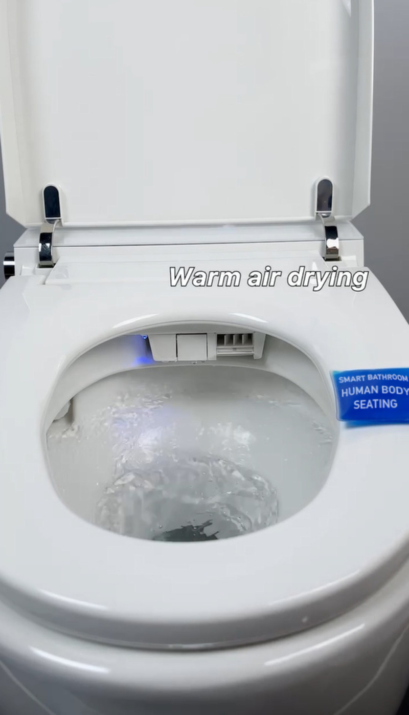 Унітаз-біде підлоговий з електронним управлінням KOER TB-0201 SMART 675x400x450mm із вбудованим бачком (KR6071)