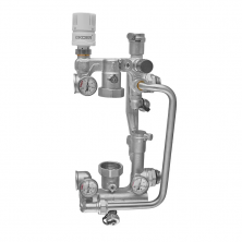 Насосно-змішувальний вузол 1" для теплої підлоги COMBI без насоса KOER KR.1018 (KR6016)