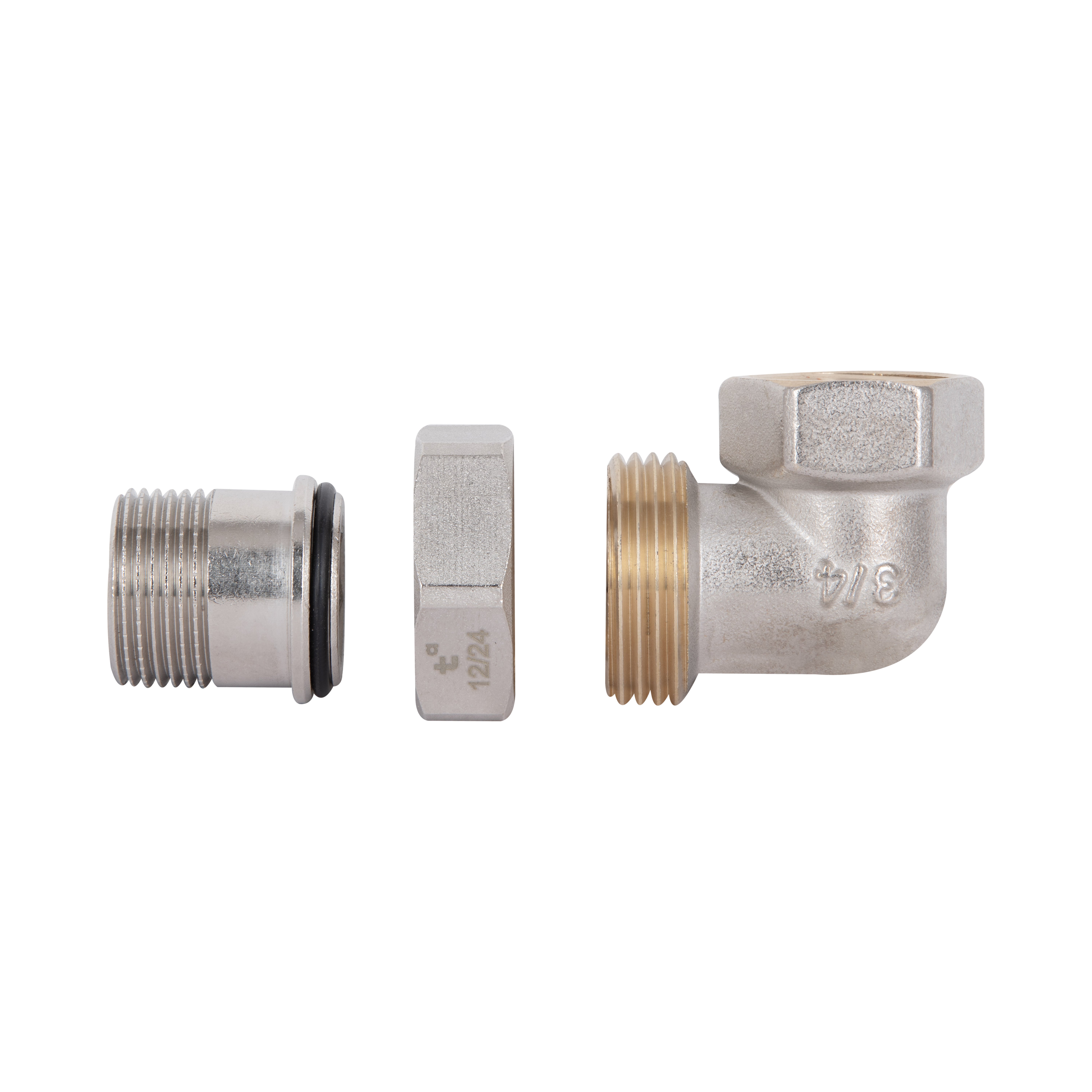 Згін-американка Thermo Alliance Standart 3/4"ВЗ нікель, кутовий TAS191W20