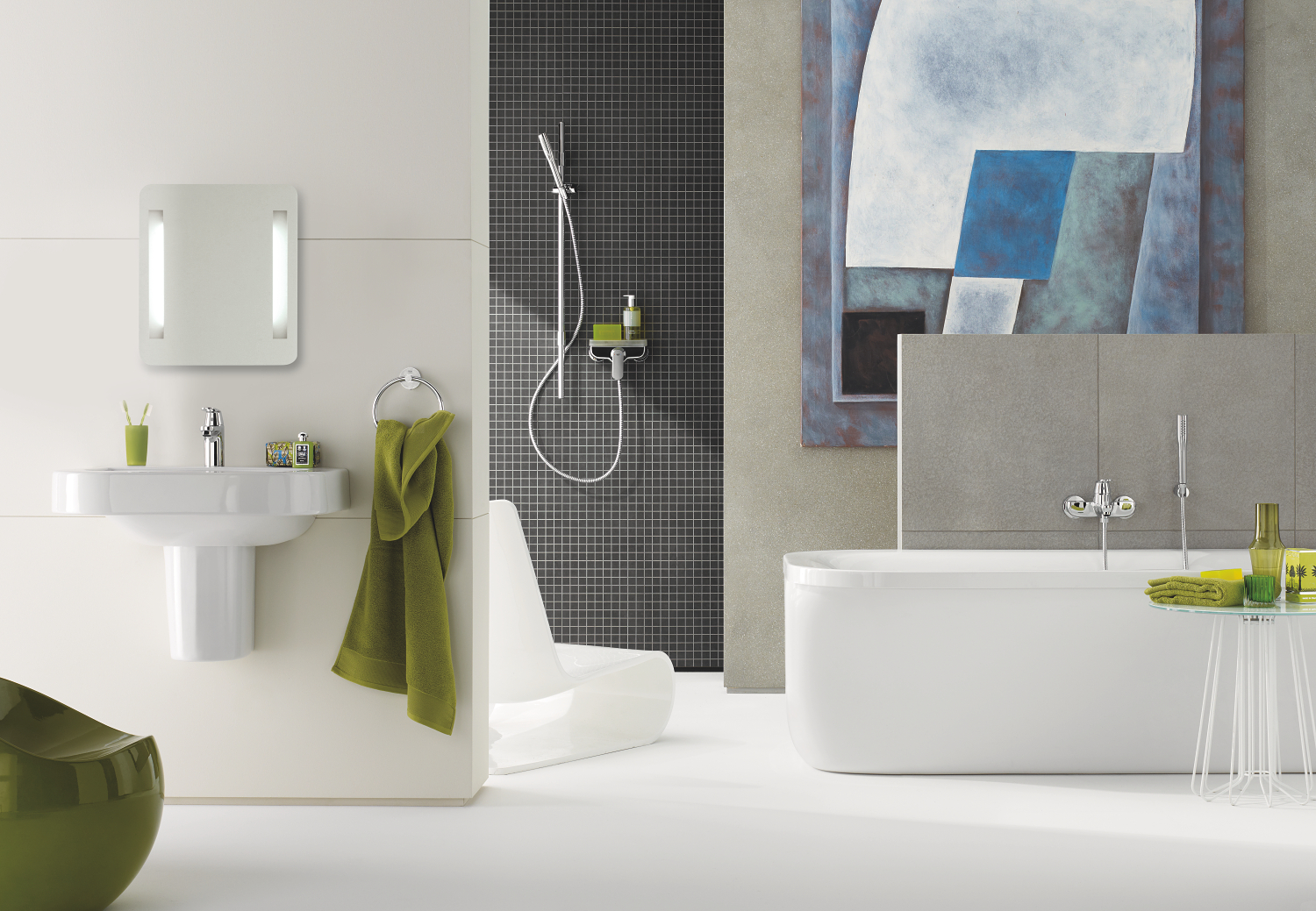 Набір аксесуарів 5 в 1 Grohe Essentials New (40344001)