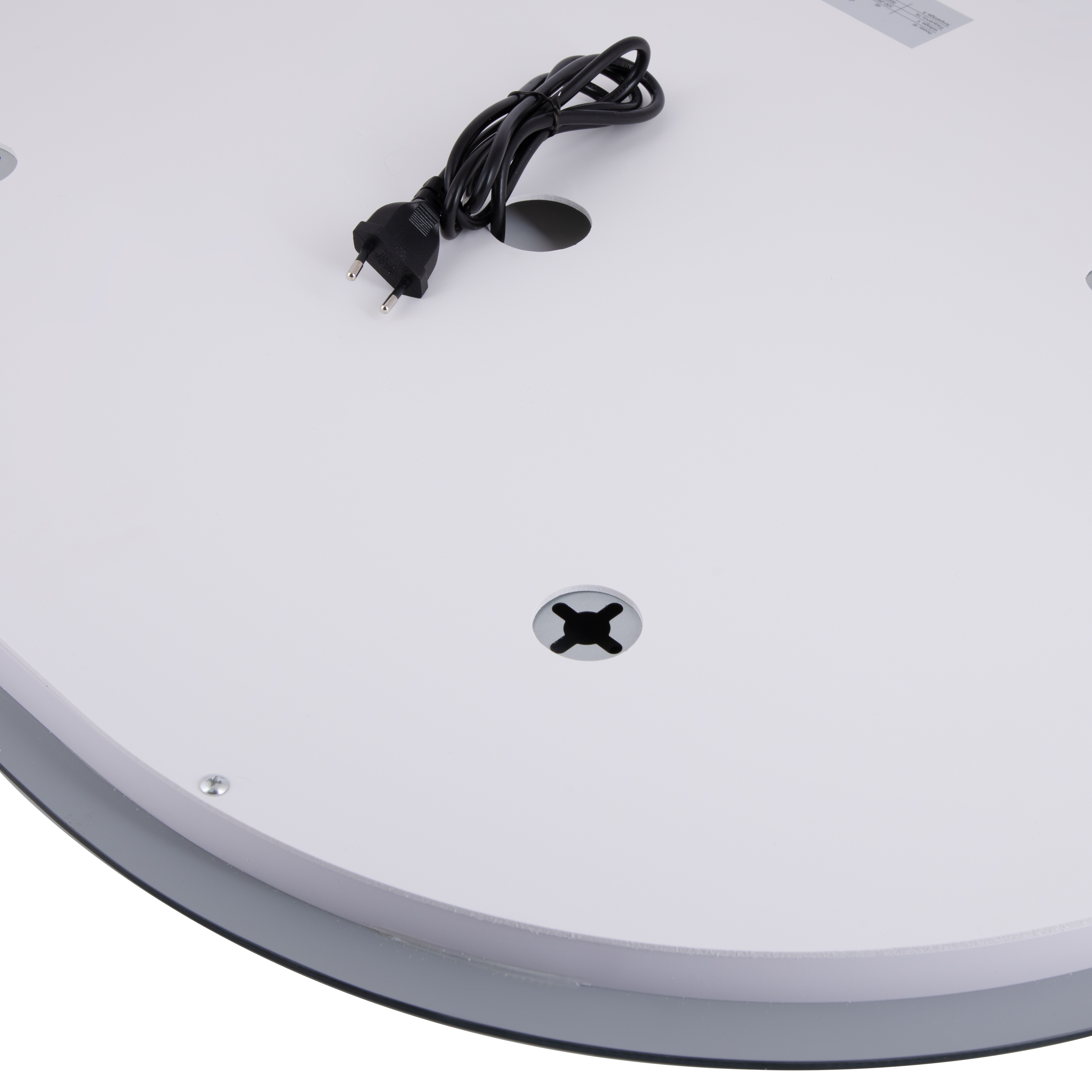 Дзеркало Qtap Gemini 600х800 з LED-підсвічуванням Touch, з антизапотіванням, з димером, рег. темп. кольору (3000-6500K) QT2578R6080