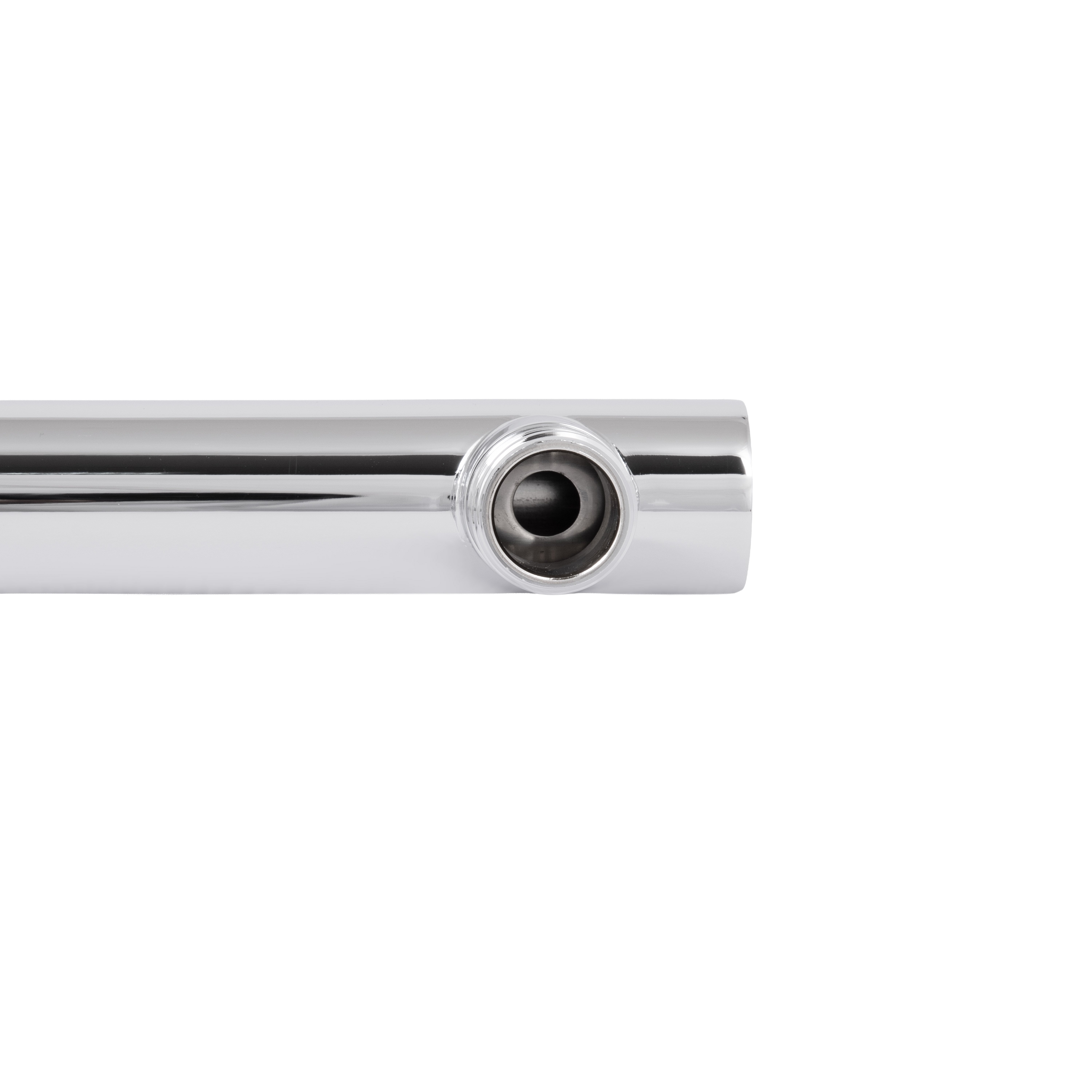 Кронштейн для верхнього душу Qtap Trubice 370 мм округлий QTTRU120CRM45926 Chrome