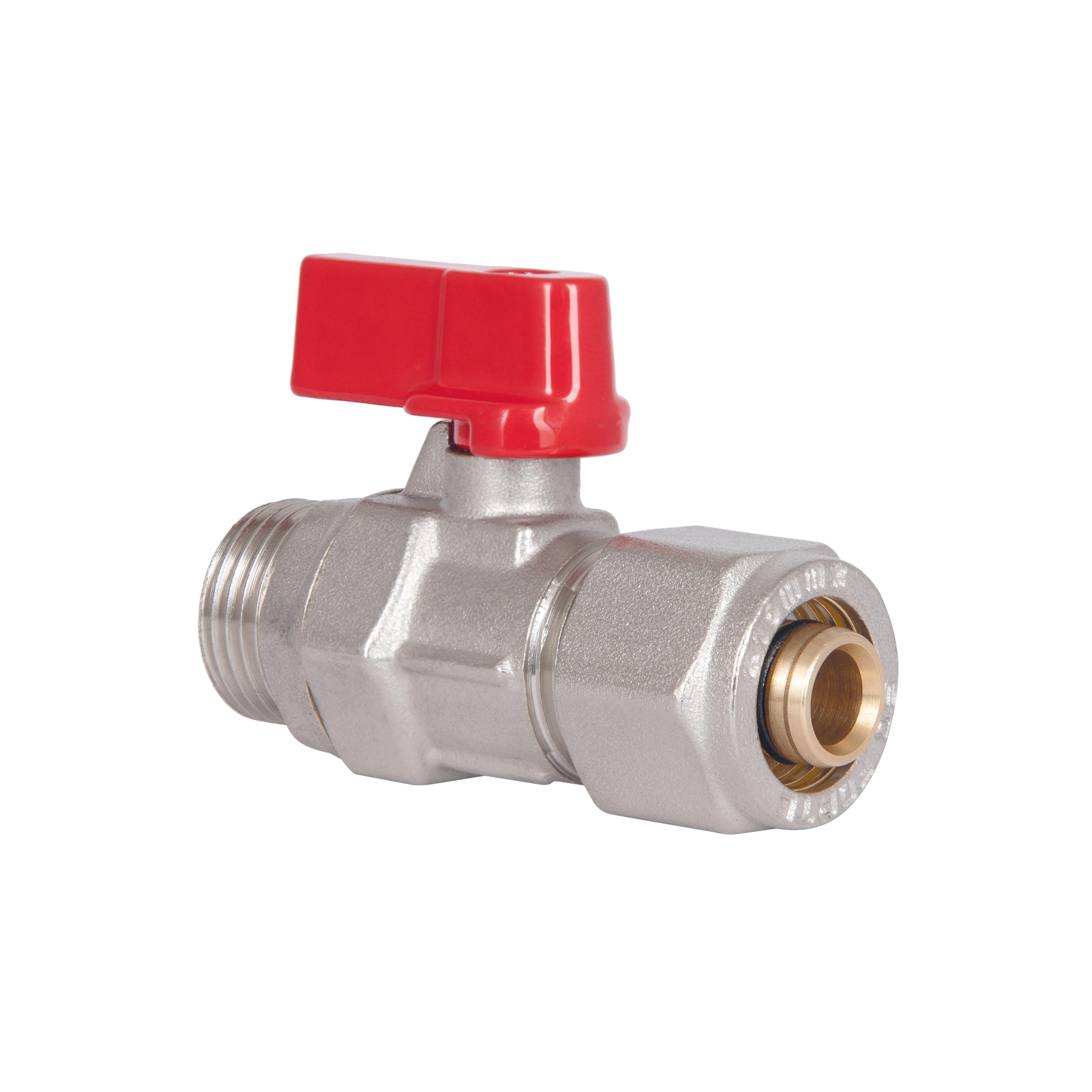 Кран кульовий обтискний Thermo Alliance Forte 16х1/2" ЗР SF262W15