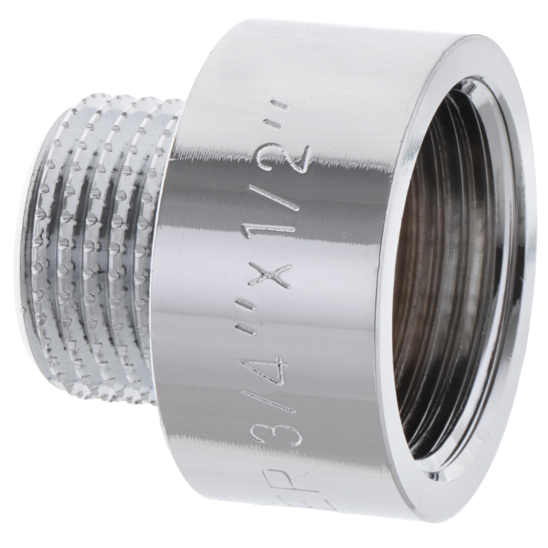 Перехідник (коннектор) 1/2 "х3 / 4" (хром) Koer KF.A0608.CHR (KF0138)