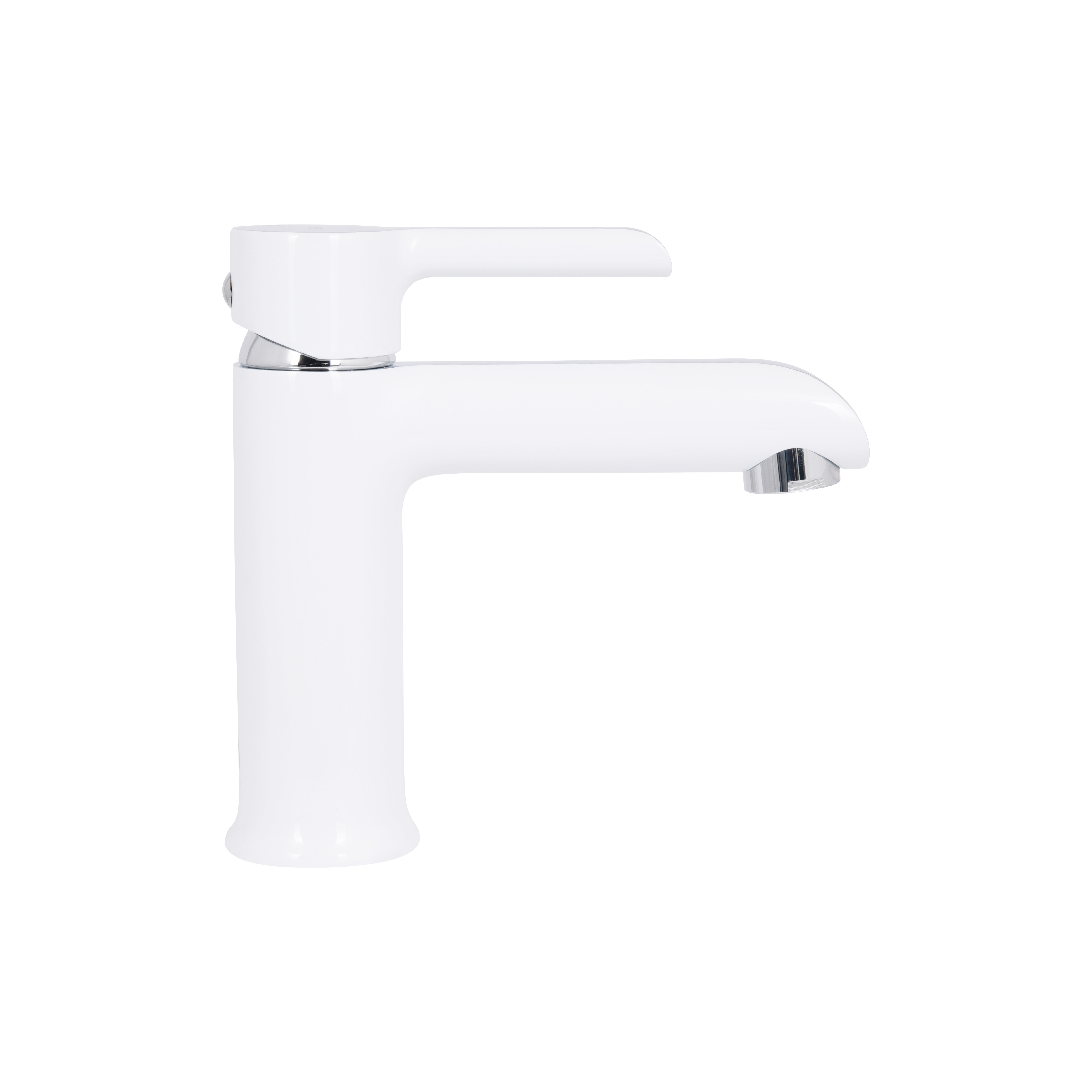 Змішувач для раковини Qtap Grand QTGRAWCR001F Chrome/White