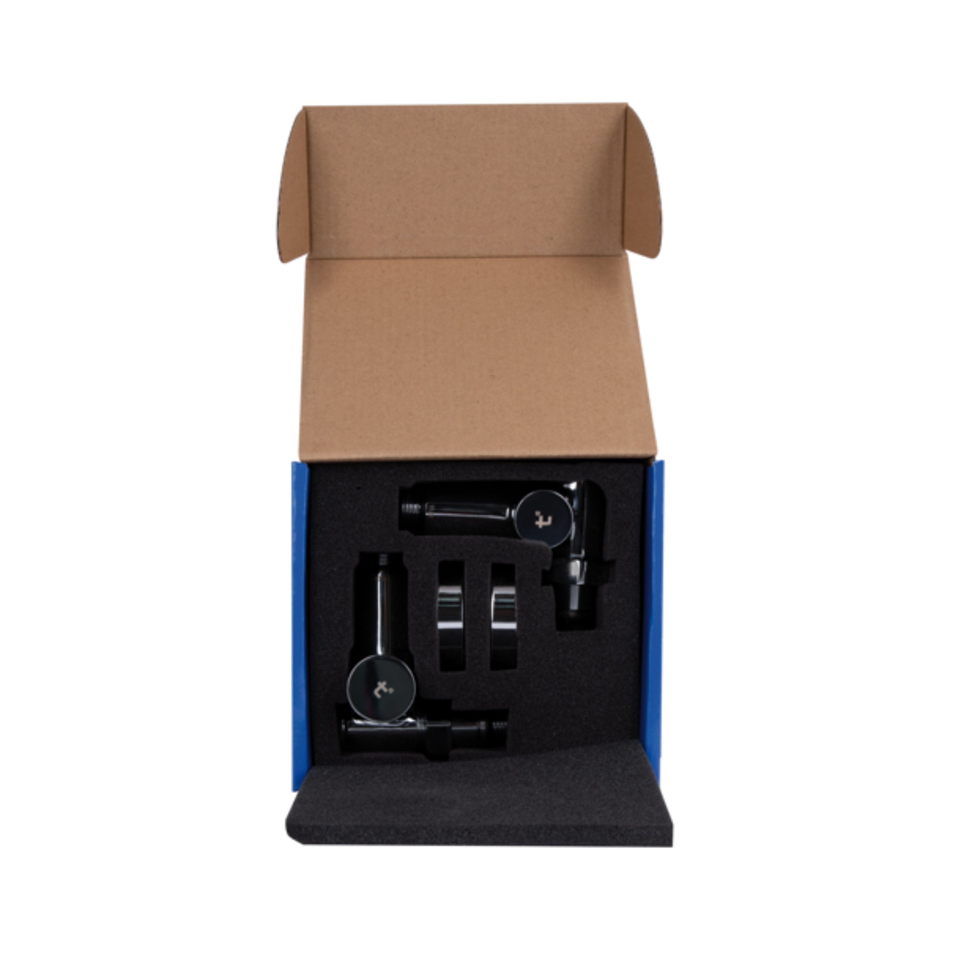 Комплект кранів Thermo Alliance Standart 1/2" хром, для рушникосушарки кутовий SF395W15HE