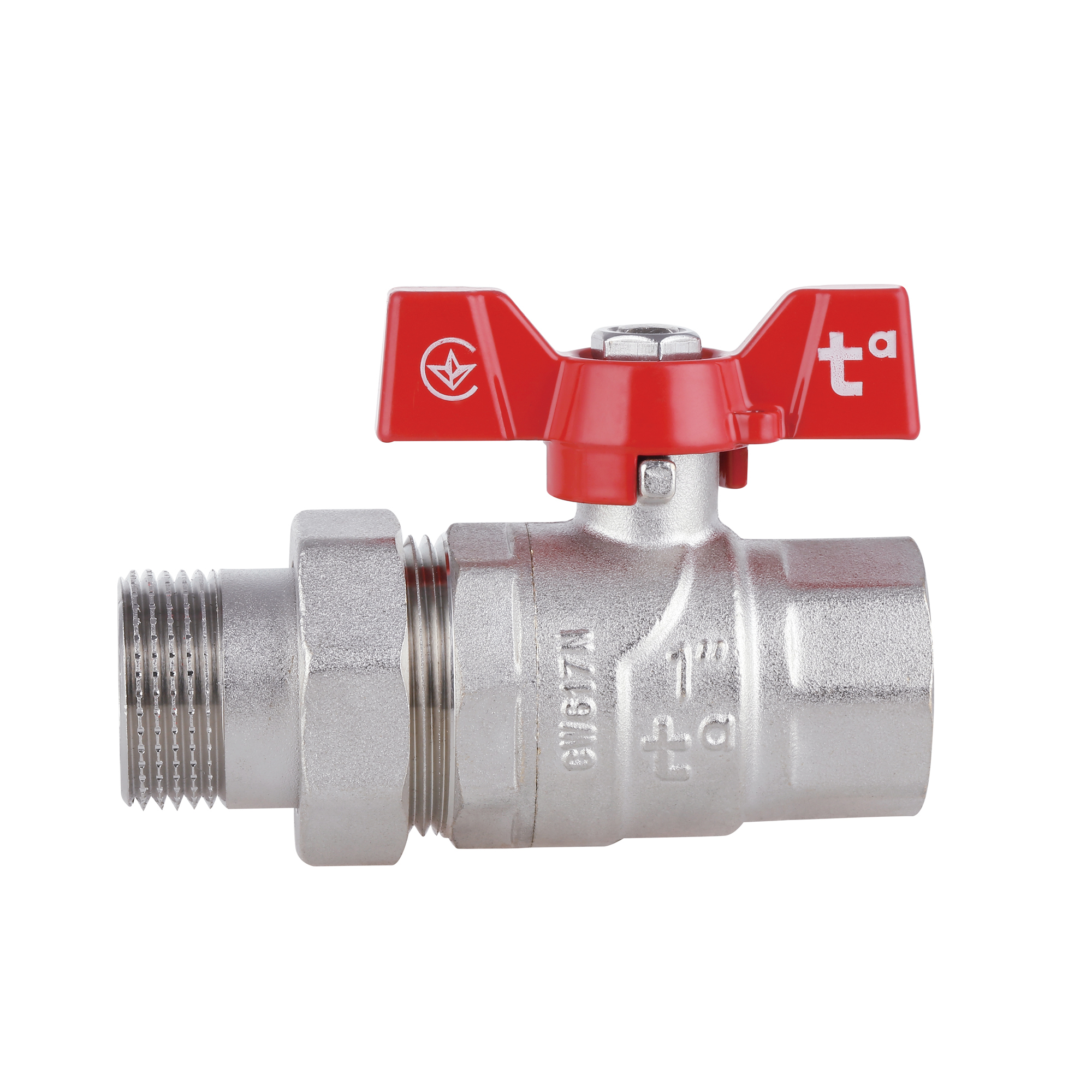 Кран кульовий "Американка" Thermo Alliance Forte 1" прямий SF220W25