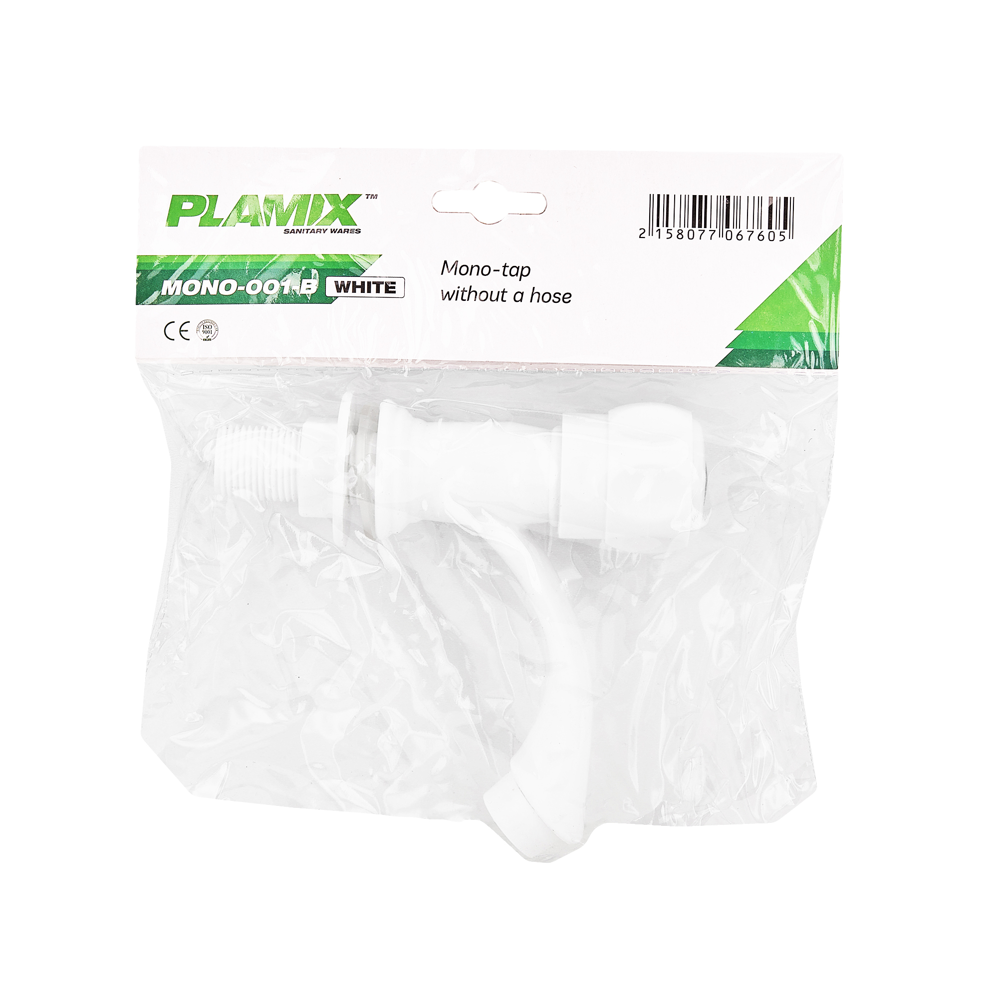 Монокран PLAMIX MONO-001-B WHITE (Колір білий) (PM0676)