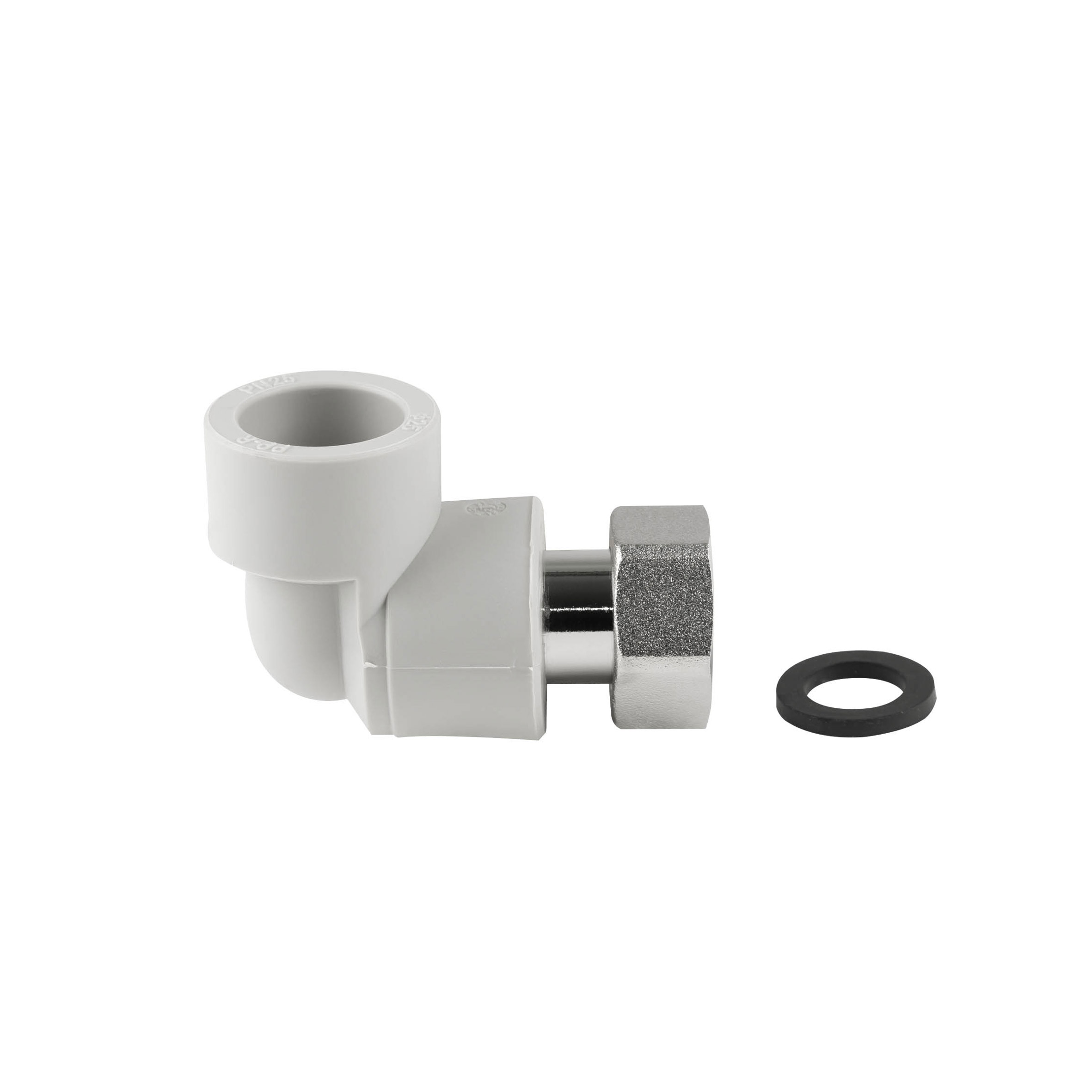Кутик PPR Thermo Alliance з накидною гайкою 25х3/4" ВР