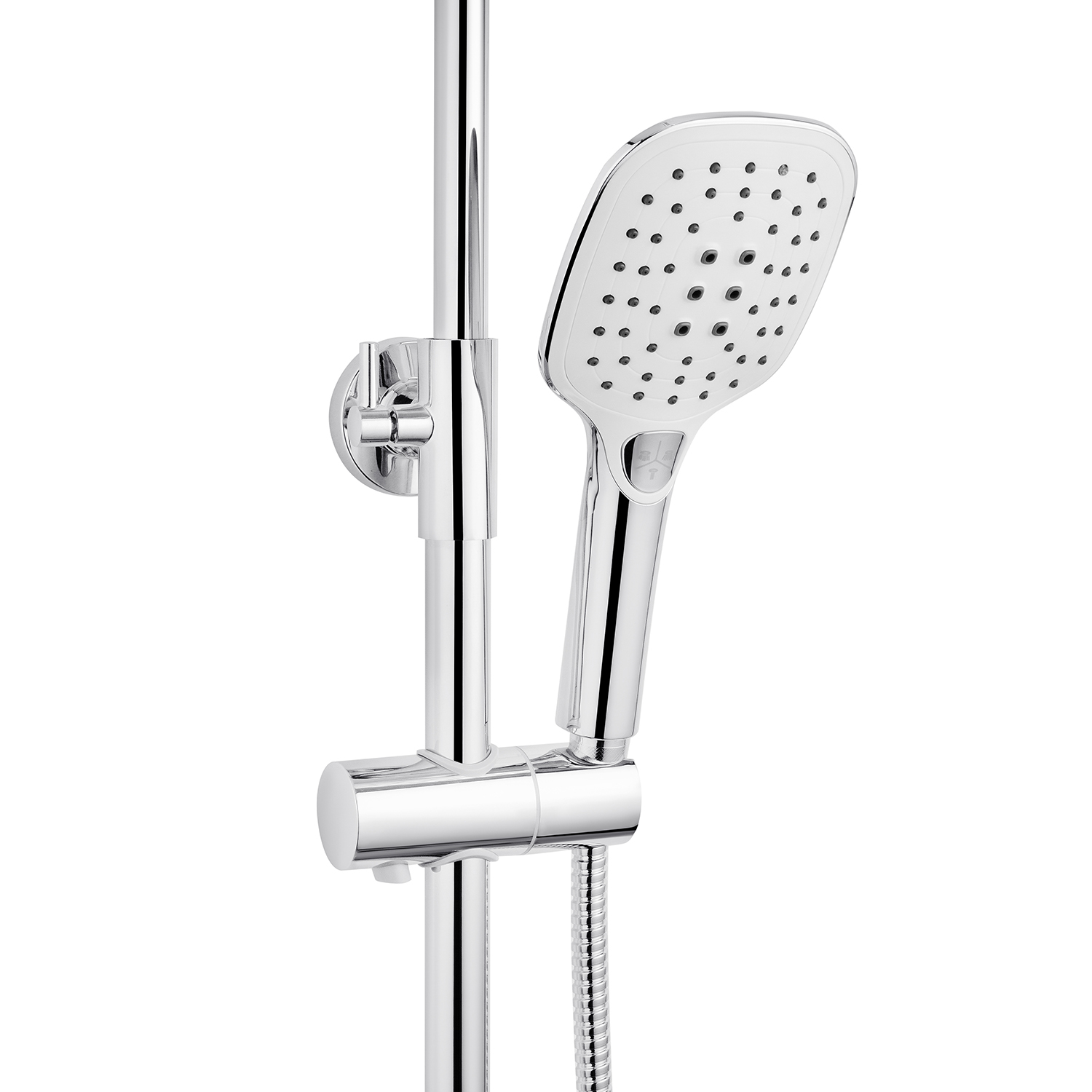 Набор 2 в 1 душова система Kroner Essen-C063 + змішувач Essen-C010