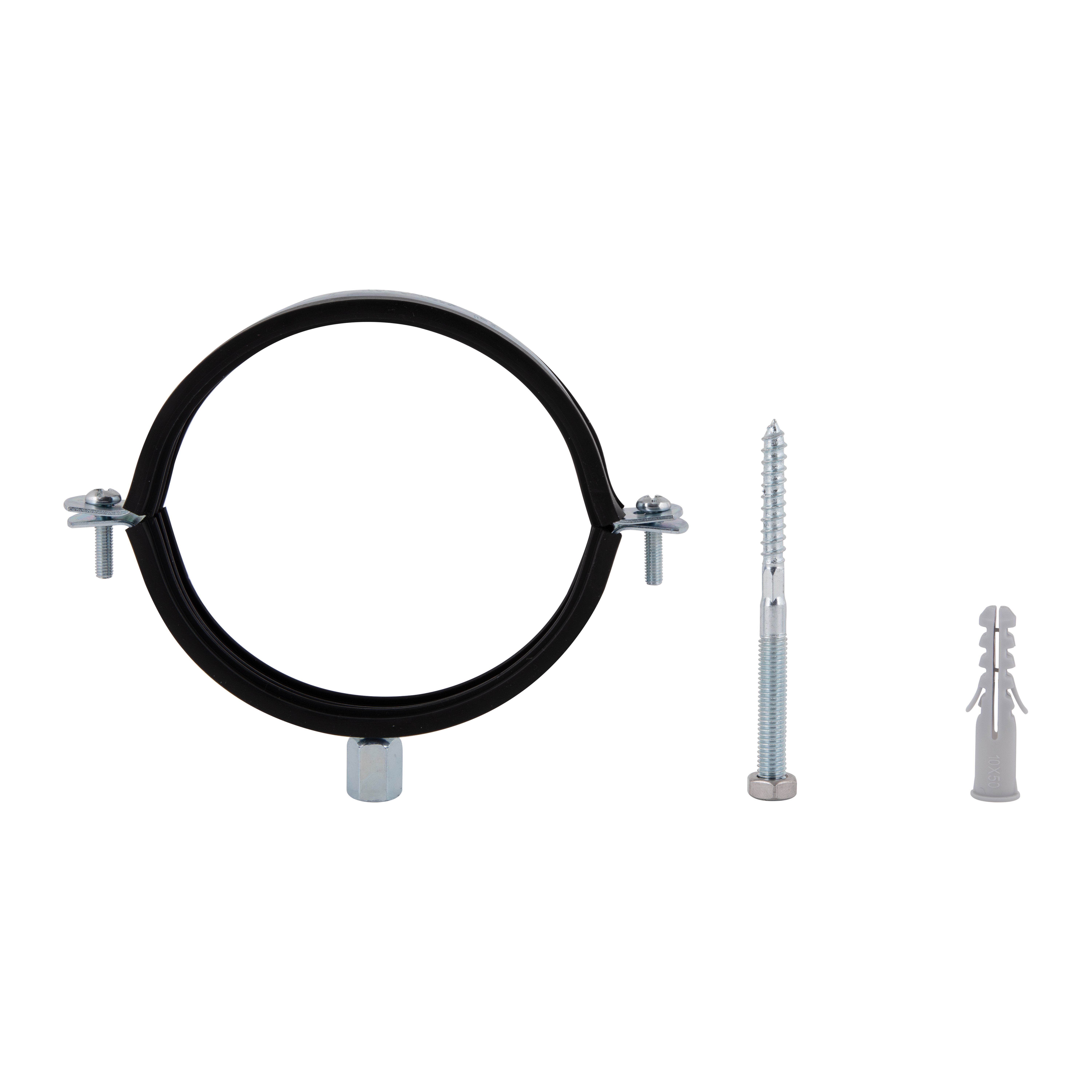Хомут Thermo Alliance Standart 4" з чорною гумою (D108-113 мм) SD100100B