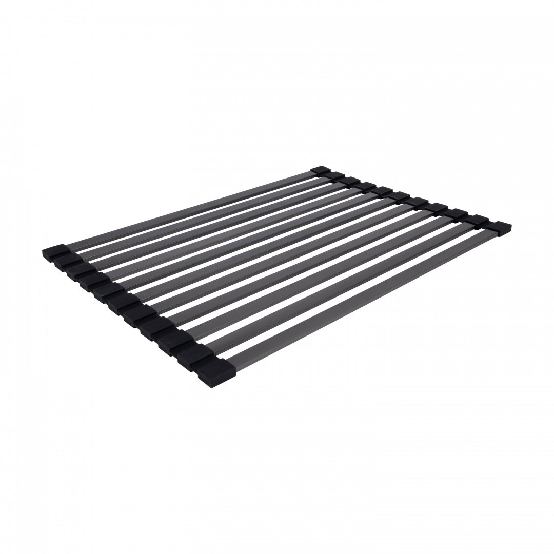 Сушарка на кухонну мийку Lidz Acsis LA14 Black, плоска основа, для посуду 430х300 мм LDACSLA14BLM49768