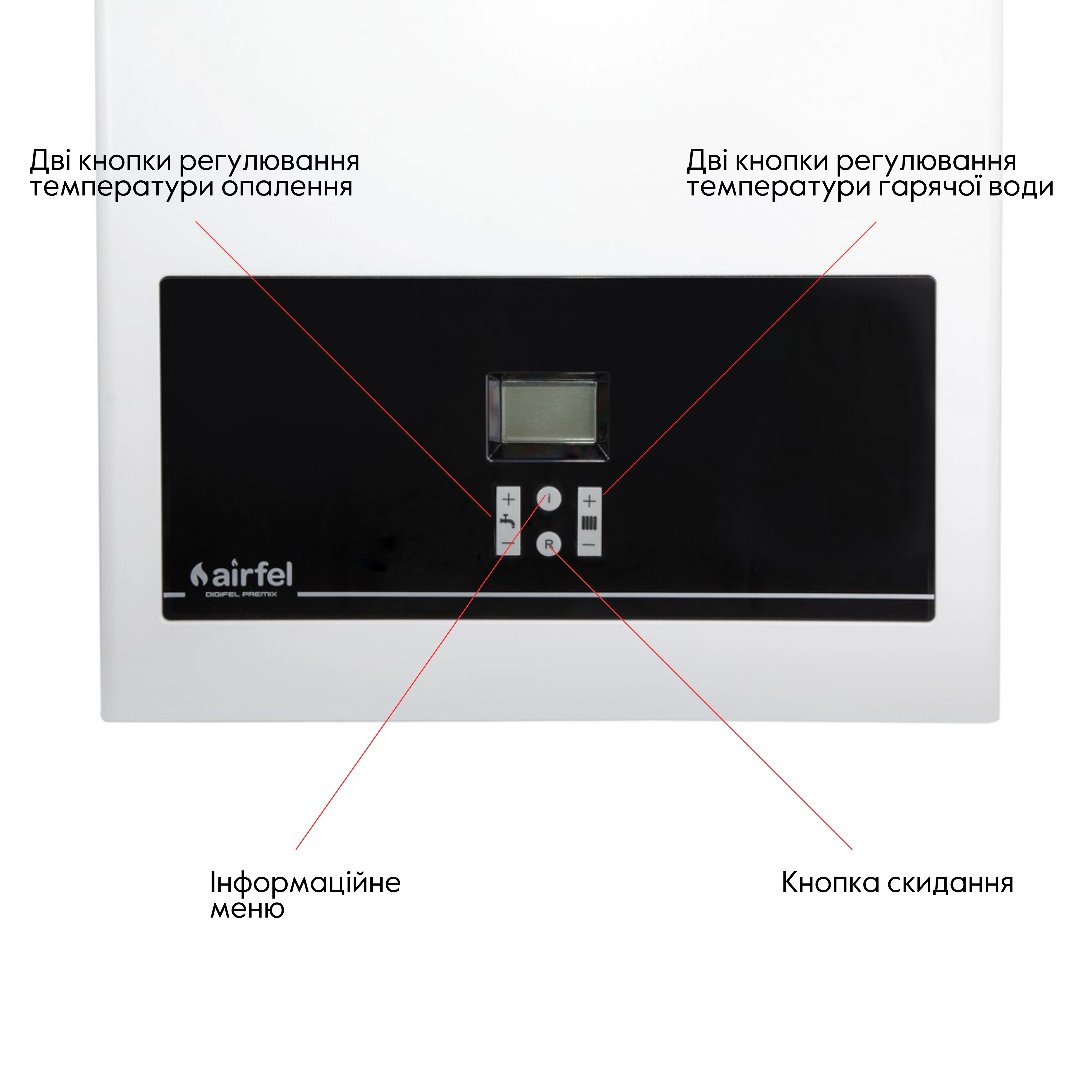 Котел газовий Airfel DigiFEL Premix 30 кВт