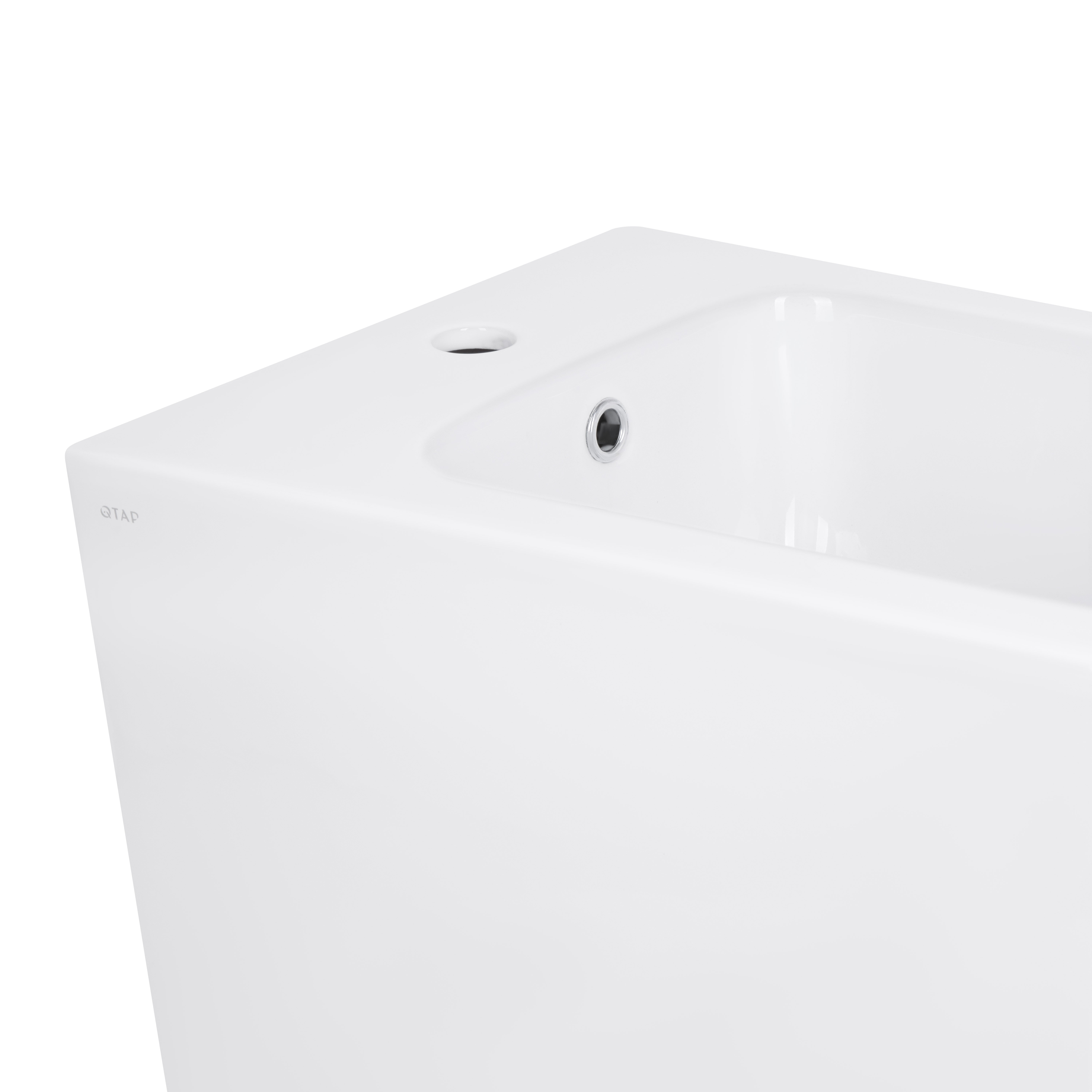 Біде підлогове Qtap Crow 545х360х410 White QT05443370W