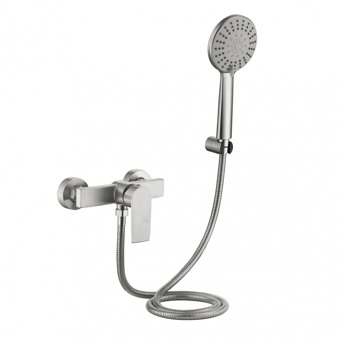Змішувач для душу Lidz Nexus 010 (k35)  LDNEX010NKS49188 Nickel