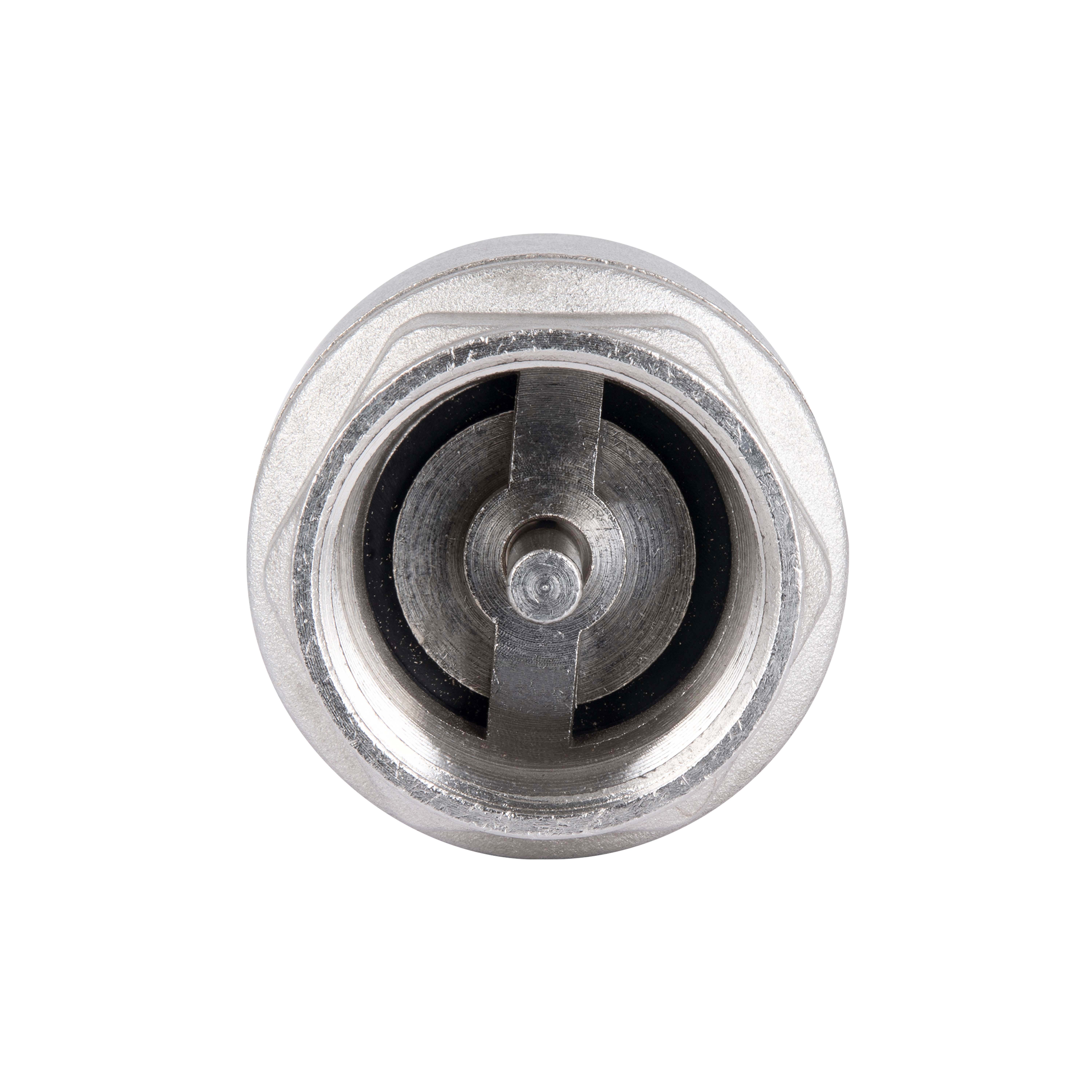 Зворотний клапан Thermo Alliance Forte 1 1/4"ВВ нікель із латунним штоком TAF240W32