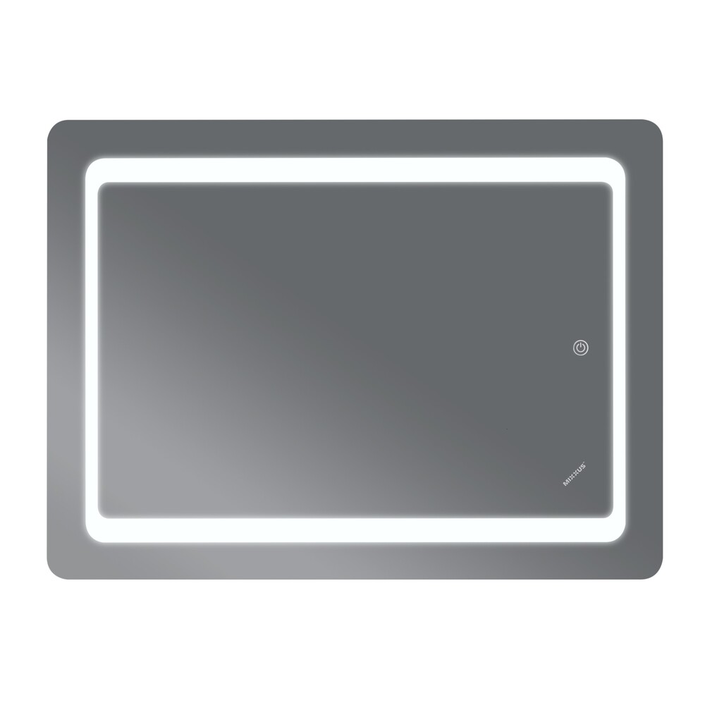 Дзеркало MIXXUS TWEE MR09-50x80-REVERSE з LED Touch, Anti-fog, димером, рег. яскравості (MI6930)