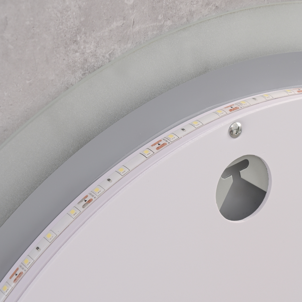 Дзеркало MIXXUS PLAIN MC10-60 з LED Touch, Anti-fog, димером, рег. яскравості, годинником (MI6013)