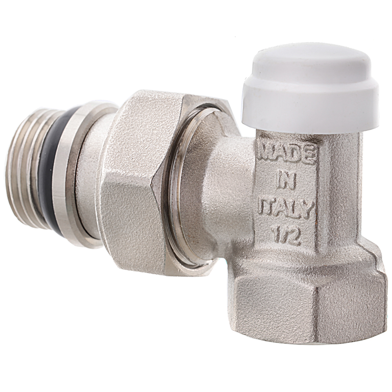 Кран радіаторний Roho R5251-050 - 1/2" кутовий (антипротікання) (RO1016)
