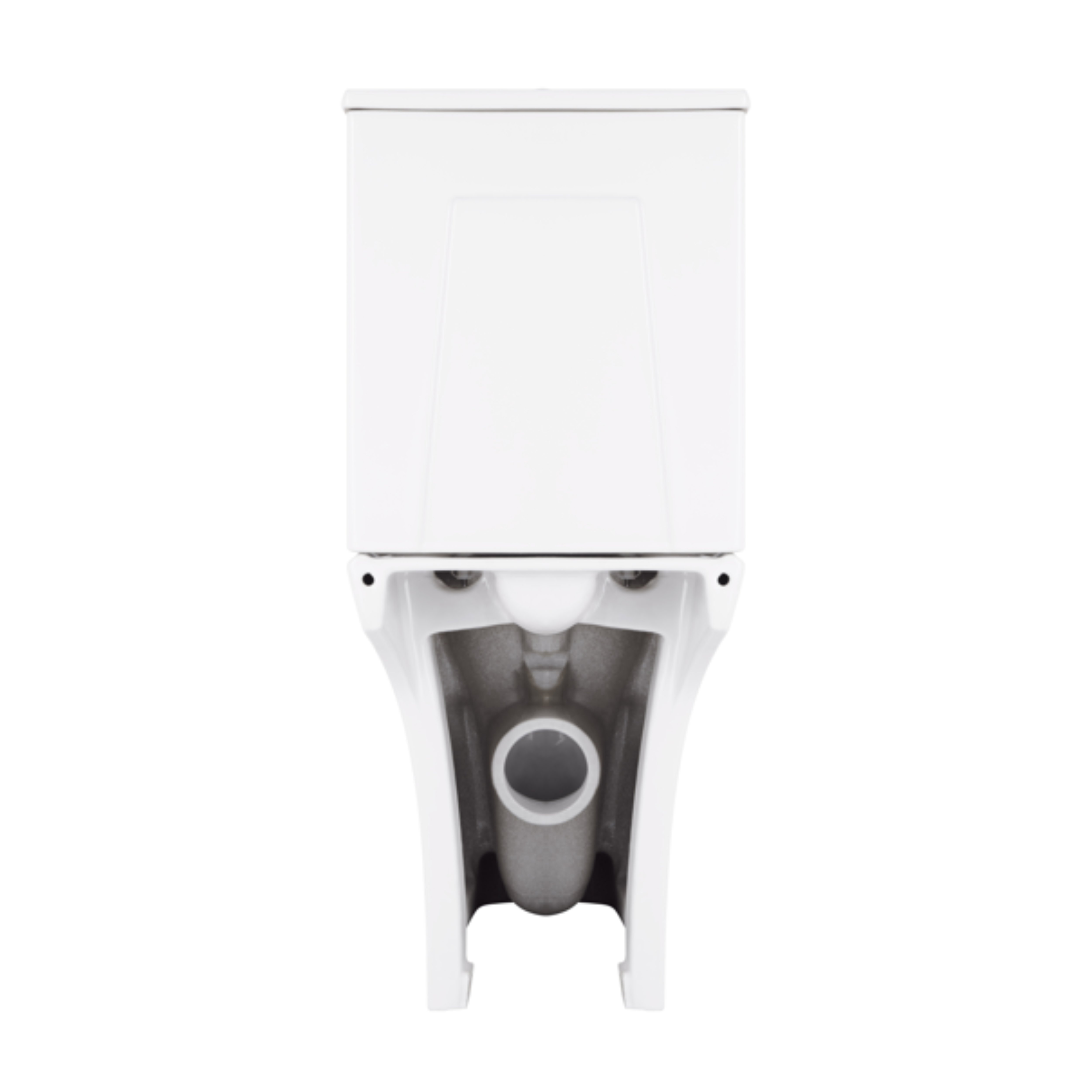 Унітаз-компакт Qtap Presto Quadro безободковий з сидінням Soft-close QT24221215AW
