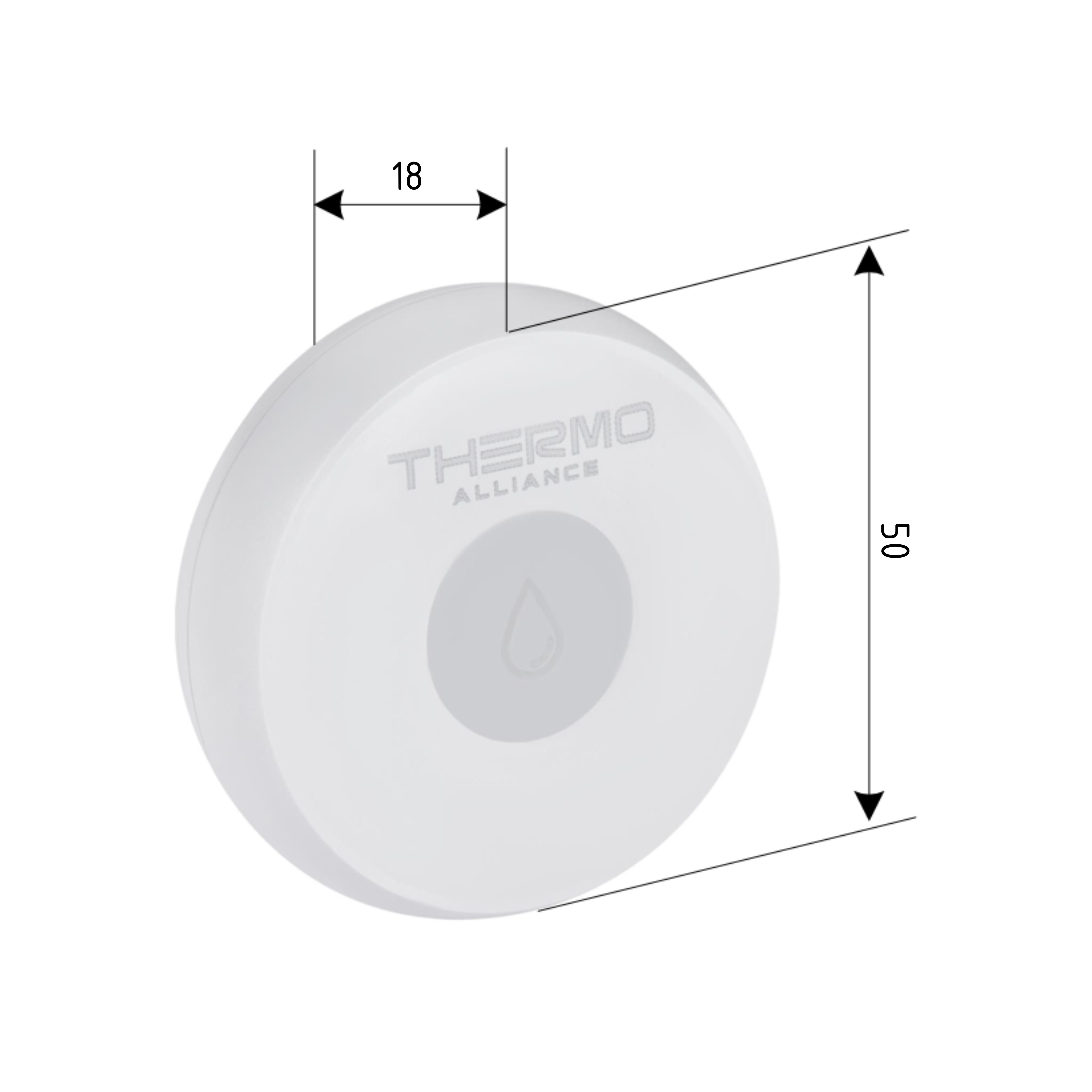 Thermo Alliance ZigBee Датчик протоку ZB-ZFS