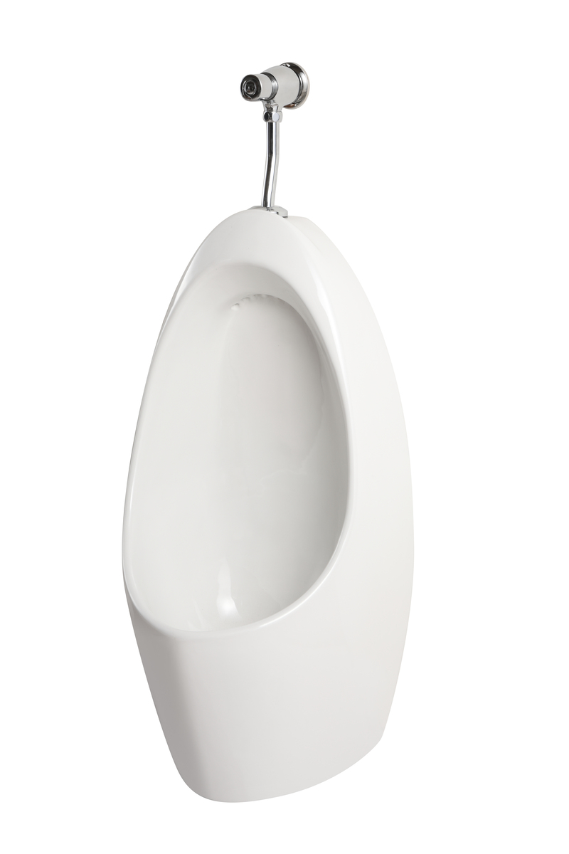 Пісуар підвісний MIXXUS PREMIUM BEVEL-1004 340x305x685mm з краном для пісуара (MP6663)