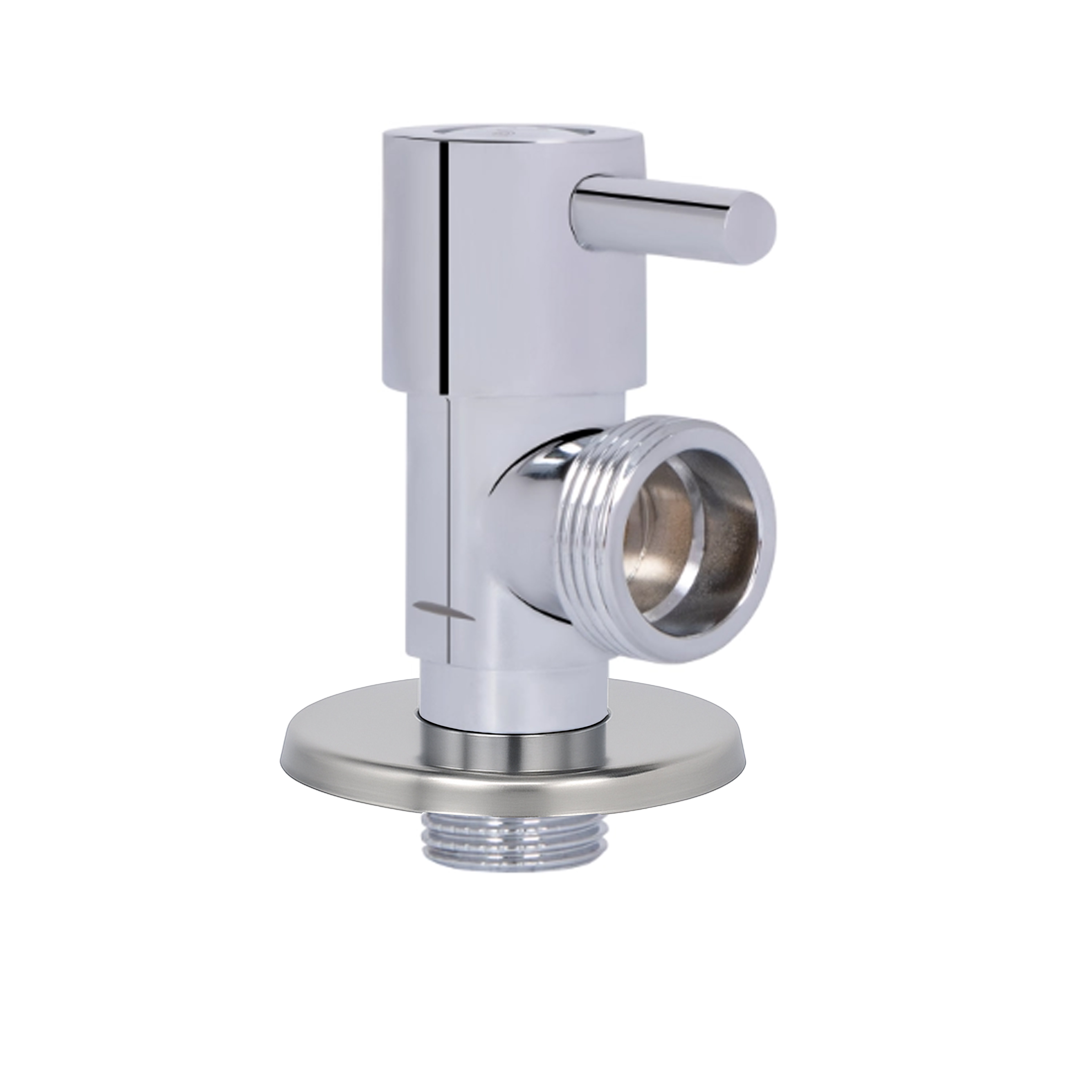 Кран кутовий Thermo Alliance Standart (ручка паличка) з керам.буксою 1/2"З х 1/2"З SF343W1515