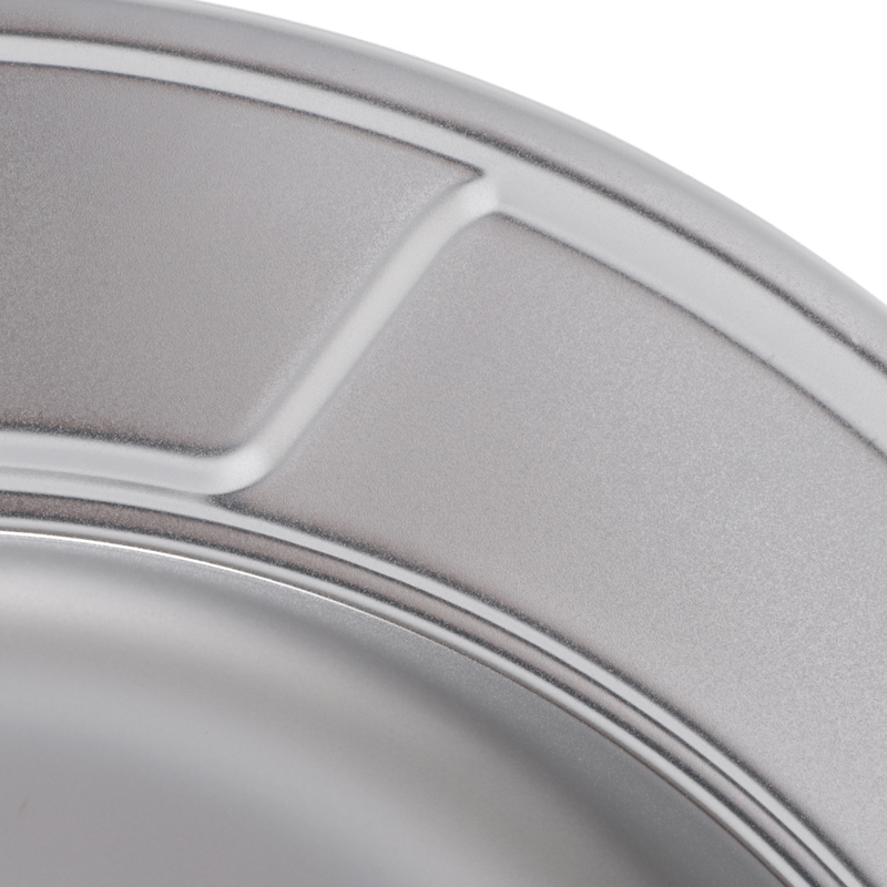 Мийка кухонна HAIBA 490 (satin) (HB0534)