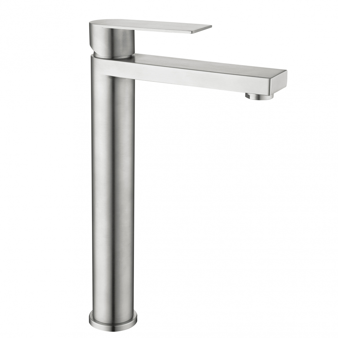 Змішувач для раковини високий Lidz Nexus 001FH (k35)  LDNEX001FHNKS49185 Nickel