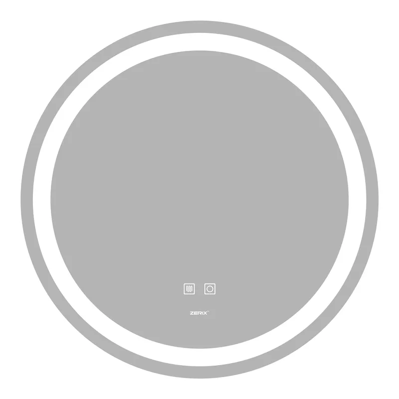 Дзеркало ZERIX SOLO MC01-80 з LED Touch, Anti-fog, димером, рег. яскравості (ZX6064)