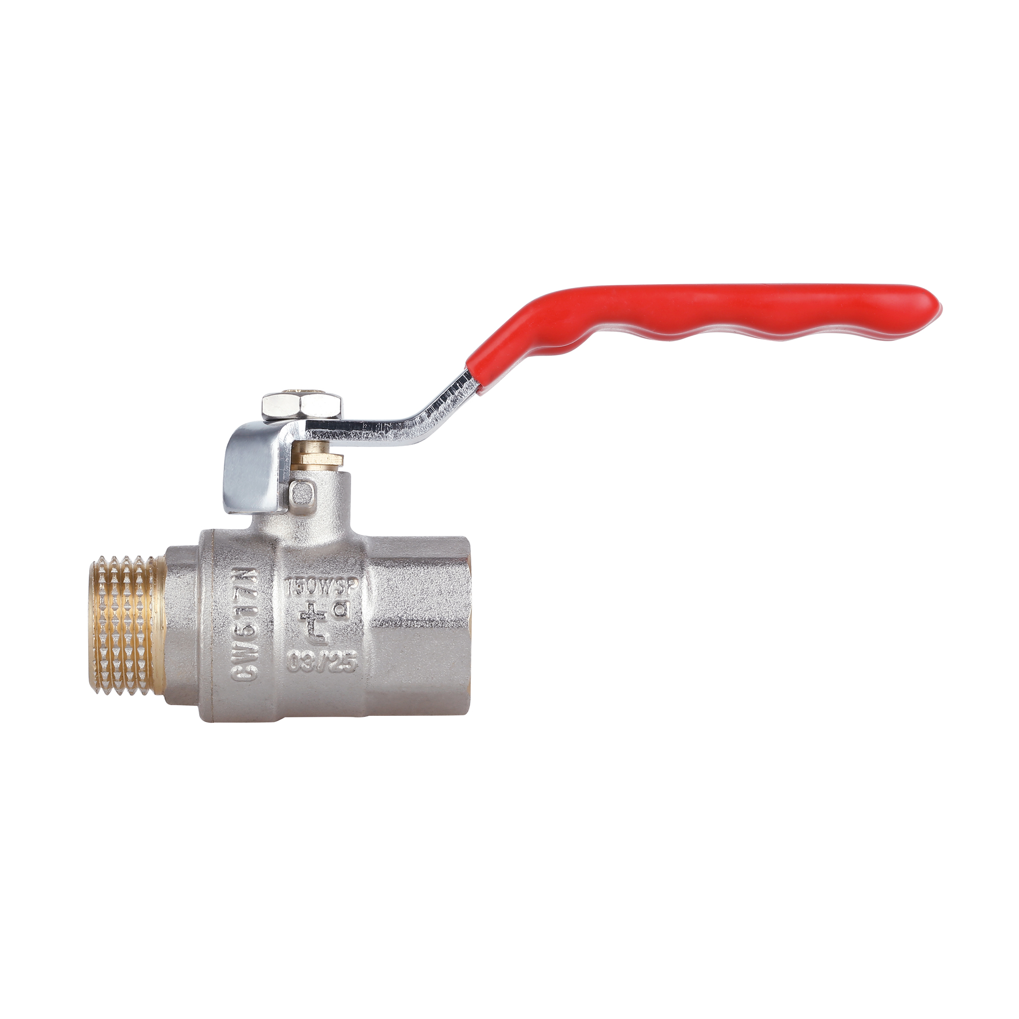 Кран кульовий Thermo Alliance Standart 1/2" ВЗ для води (важіль) SD605NW15PN40