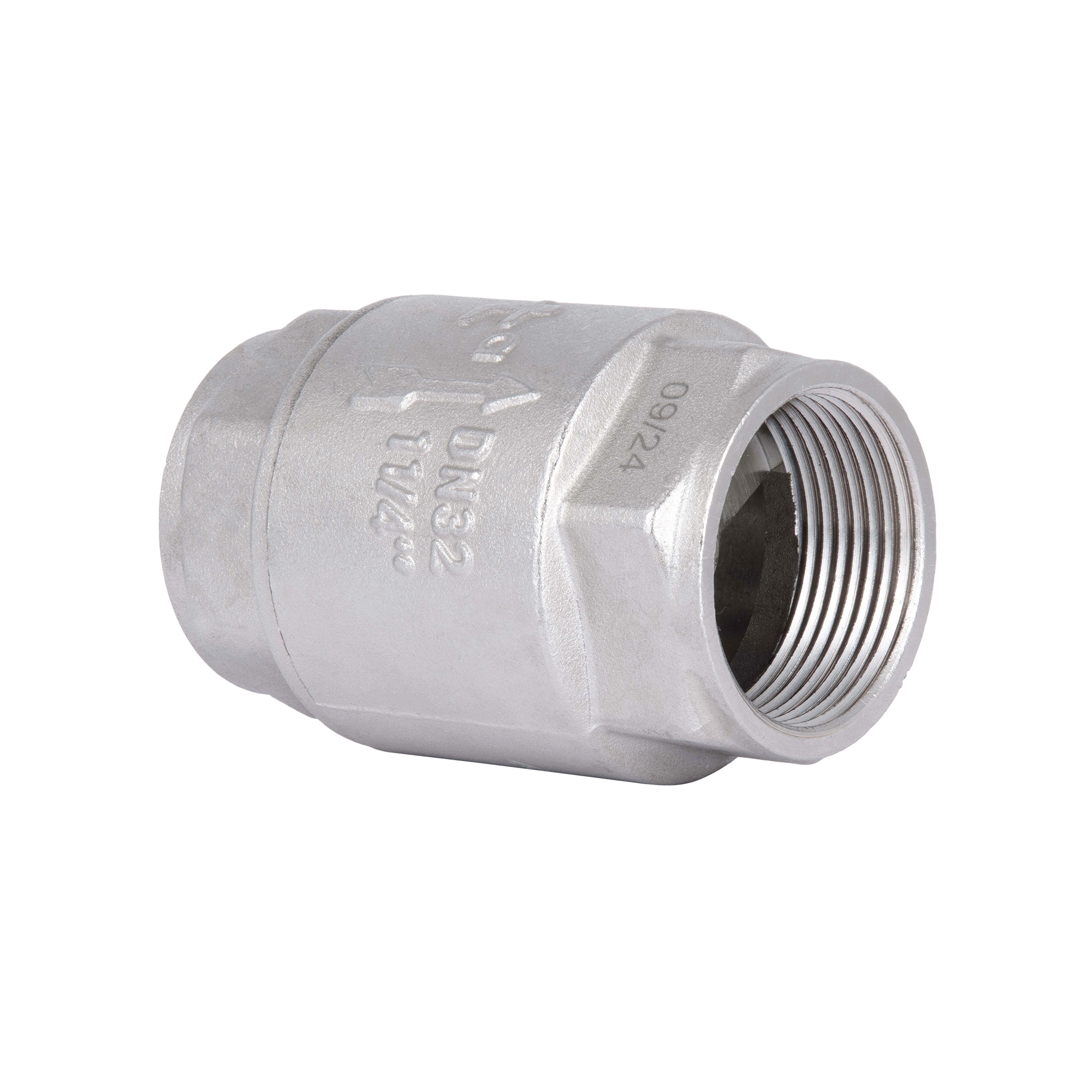 Зворотний клапан Thermo Alliance Forte 1 1/4"ВВ нікель із латунним штоком TAF240W32