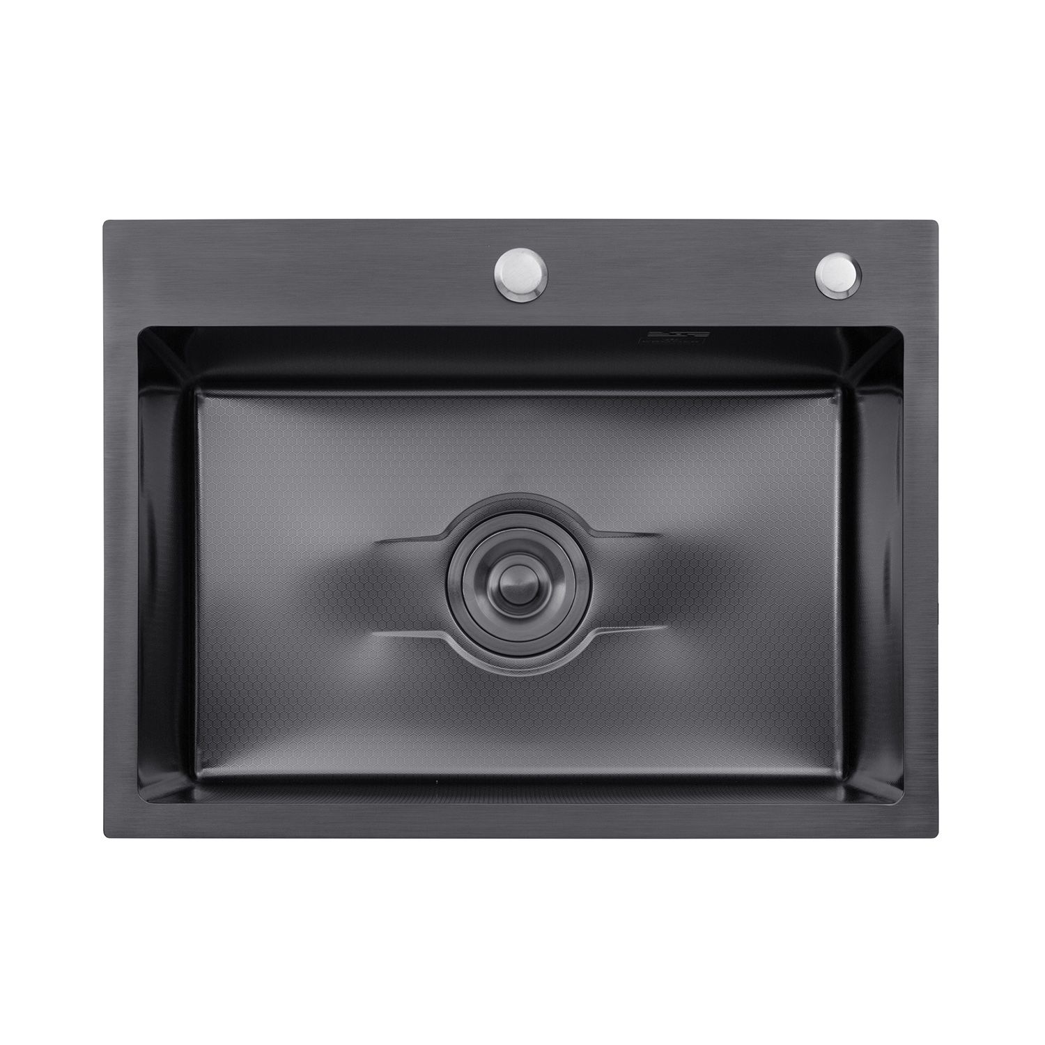 Кухонна мийка Kroner KRP Derby - 5843HM PVD (2,5/0,5 мм)