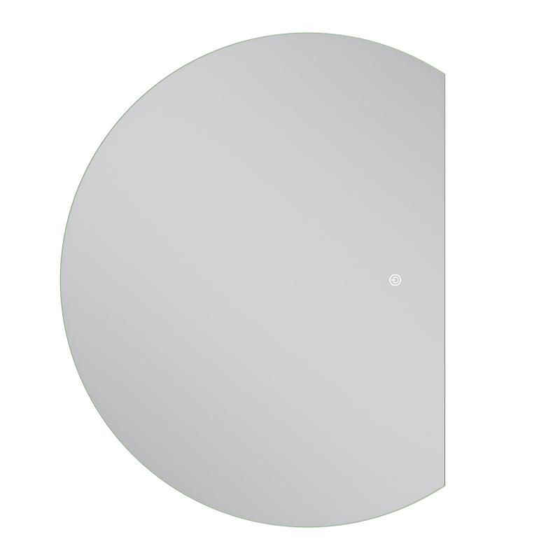 Дзеркало MIXXUS PREMIUM TOPPER MS01-90x70-REVERSE з LED Touch, Anti-fog, димером (3-6,5kK) (MP6632)