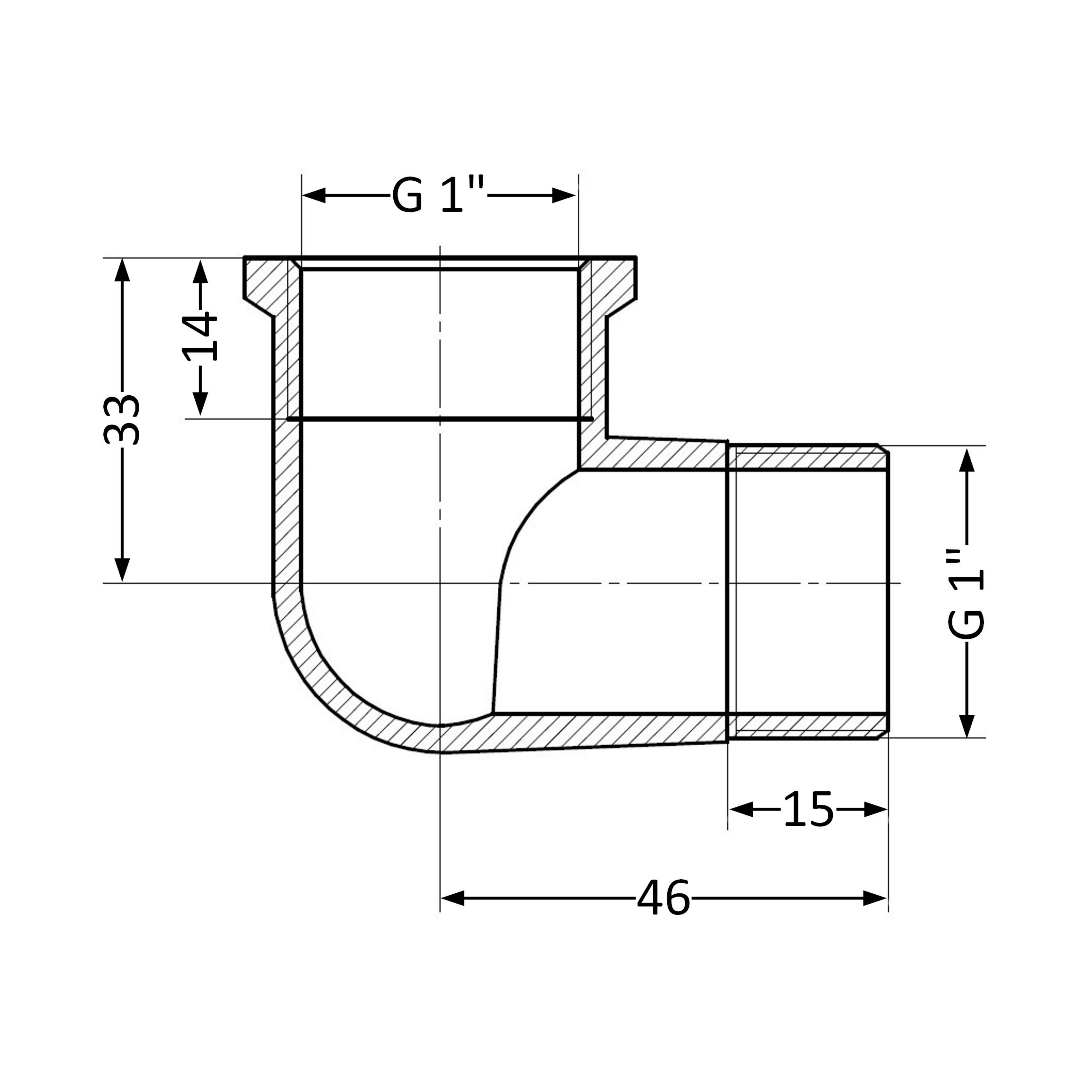 Кут Thermo Alliance Standart 1" ВЗ SD42025