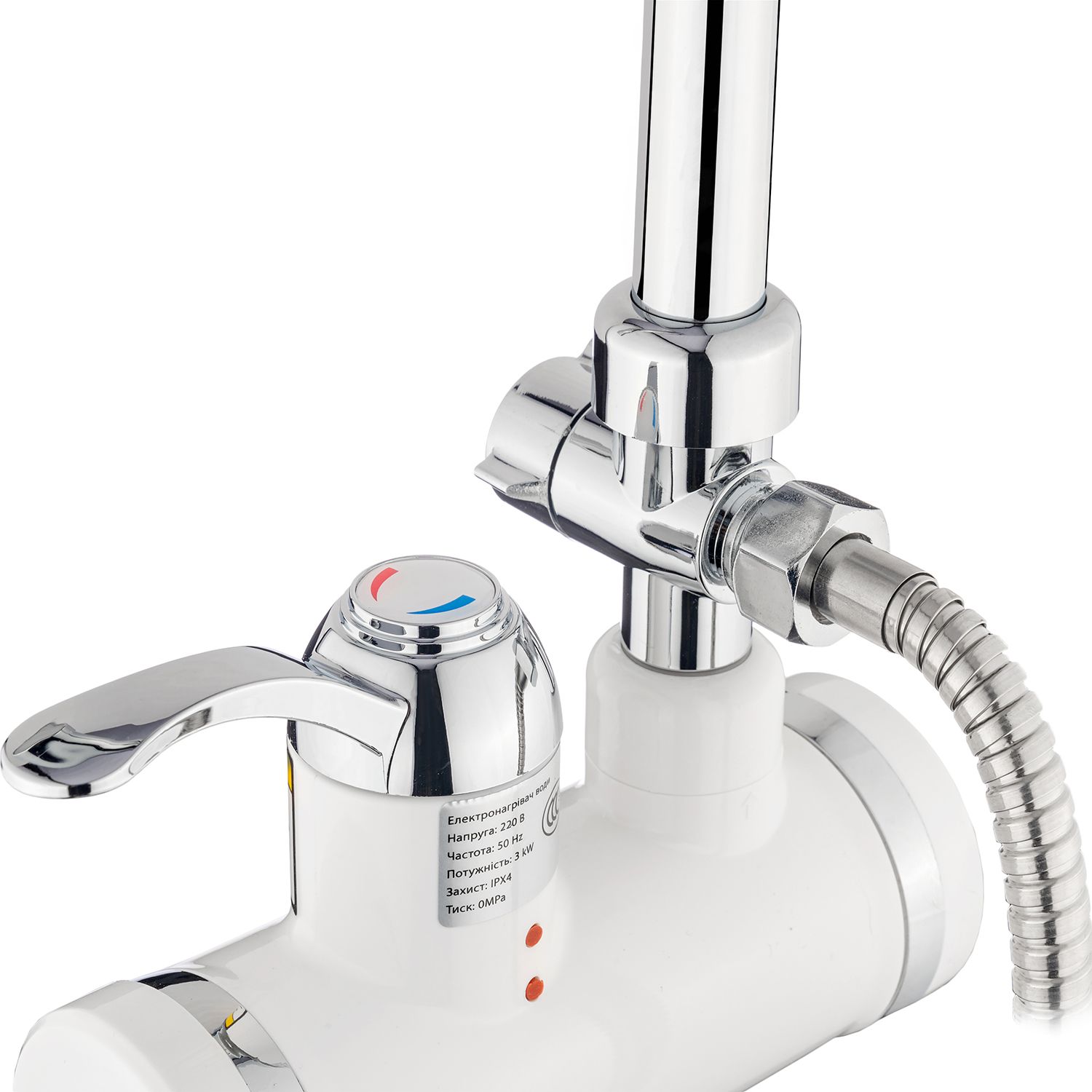 Проточний водонагрівач Kroner KRM Volt - CW191MDS з дисплеєм