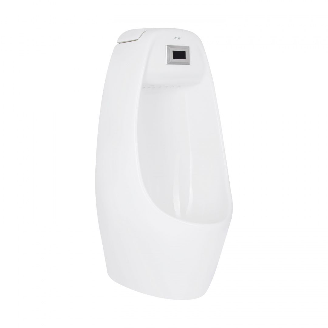 Писсуар подвесной Qtap Stork с ИК-датчиком автоматического смыва 340x260x685 White QT1588102HW