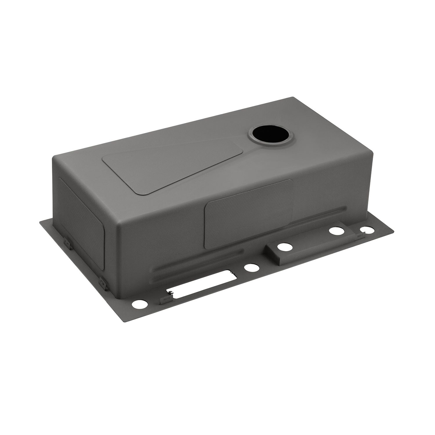 Кухонна мийка Kroner KRP Schwarze - SET7545NB PVD (3.0/0.8 мм)