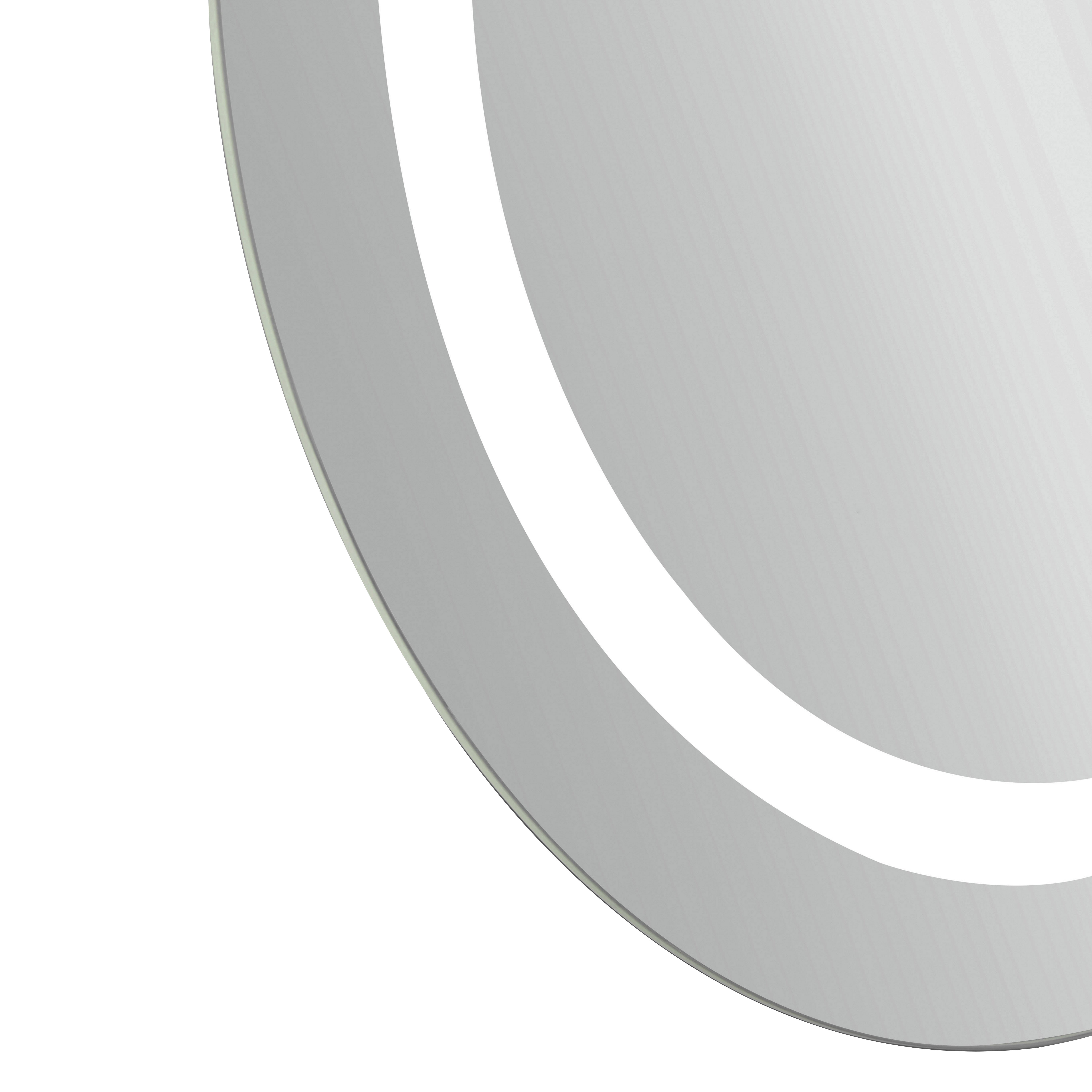 Дзеркало Qtap Gemini 650х900 з LED-підсвічуванням Touch, з антизапотіванням, з димером, рег. темп. кольору (3000-6500K) QT2578R6590
